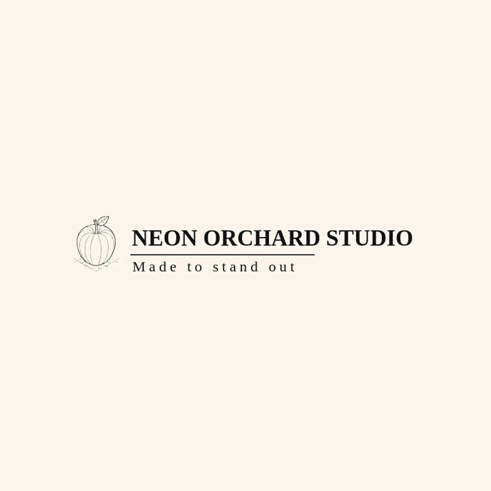 Neon Orchard Studio logo for spectrum