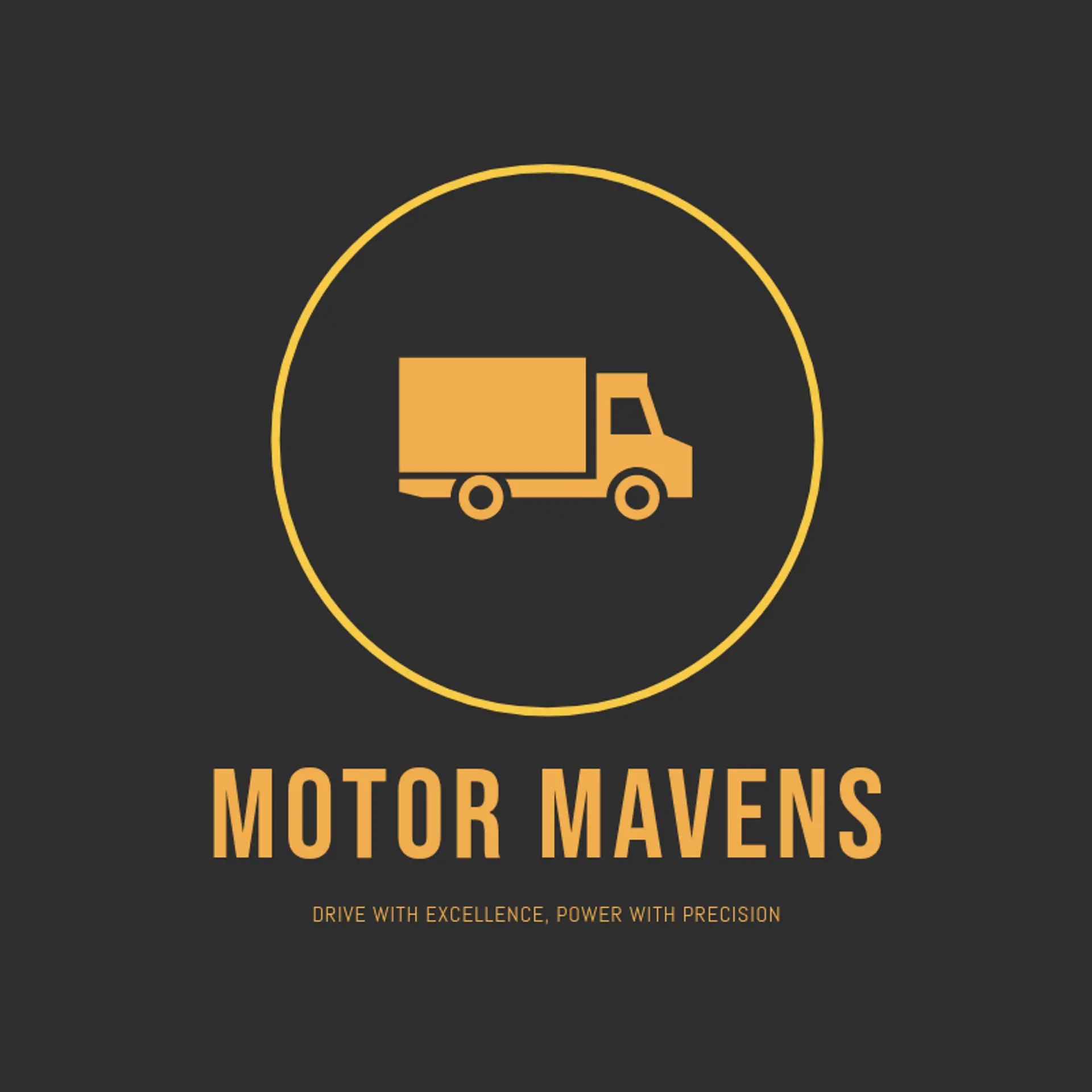 Motor Mavens logo for automotive truck