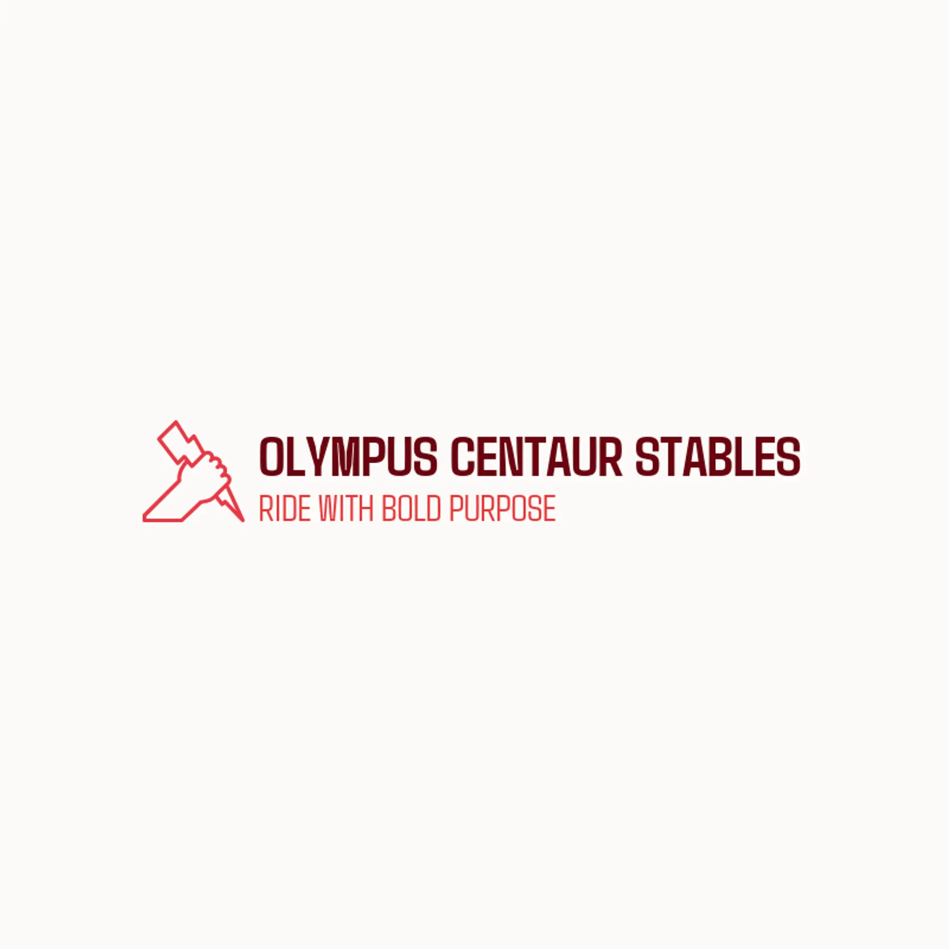 Olympus Centaur Stables logo for olympus