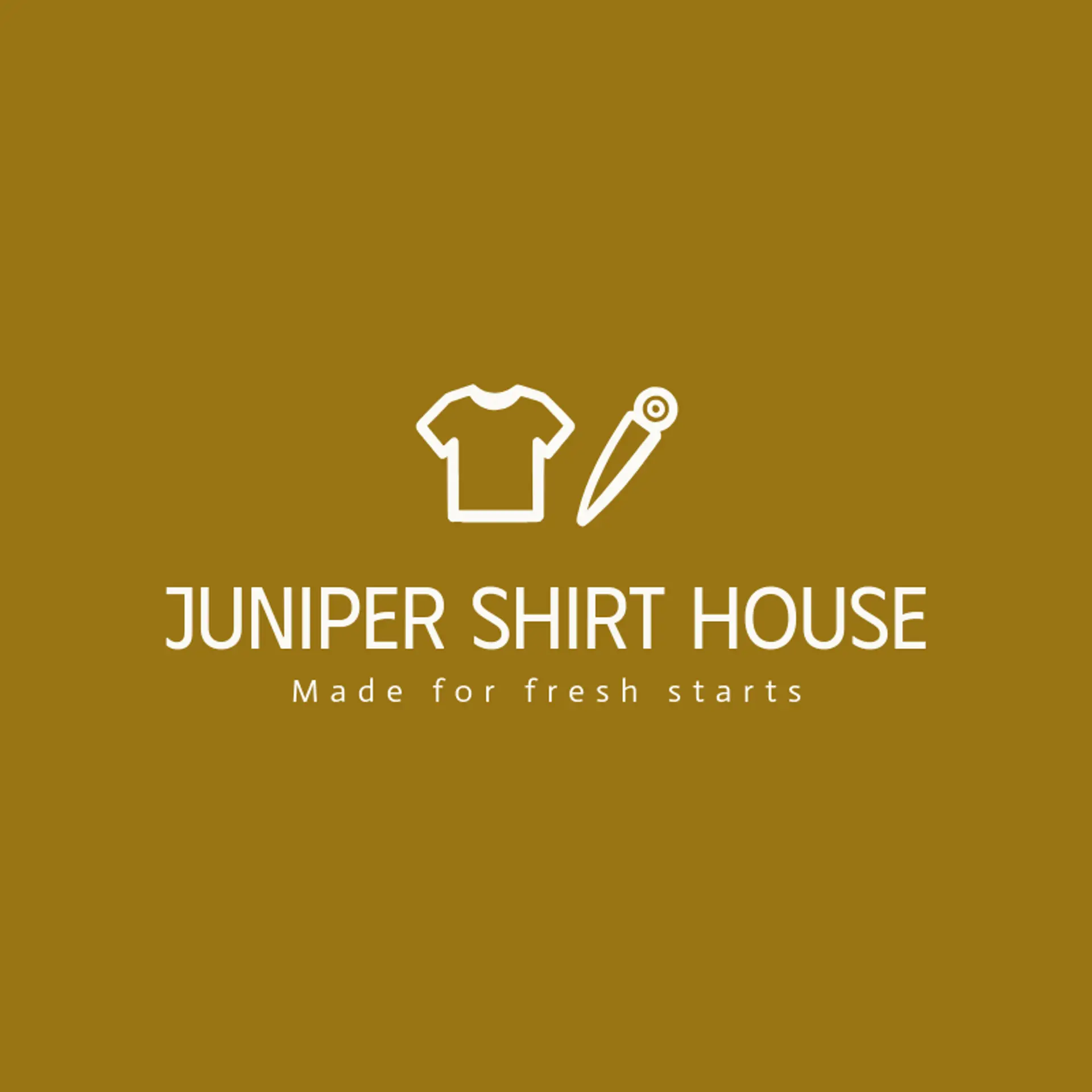 Juniper Shirt House logo for shirt