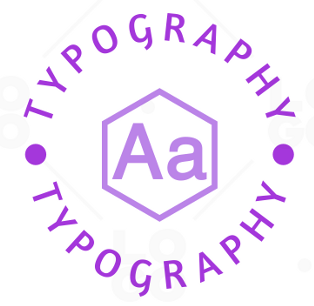 typeface logo design