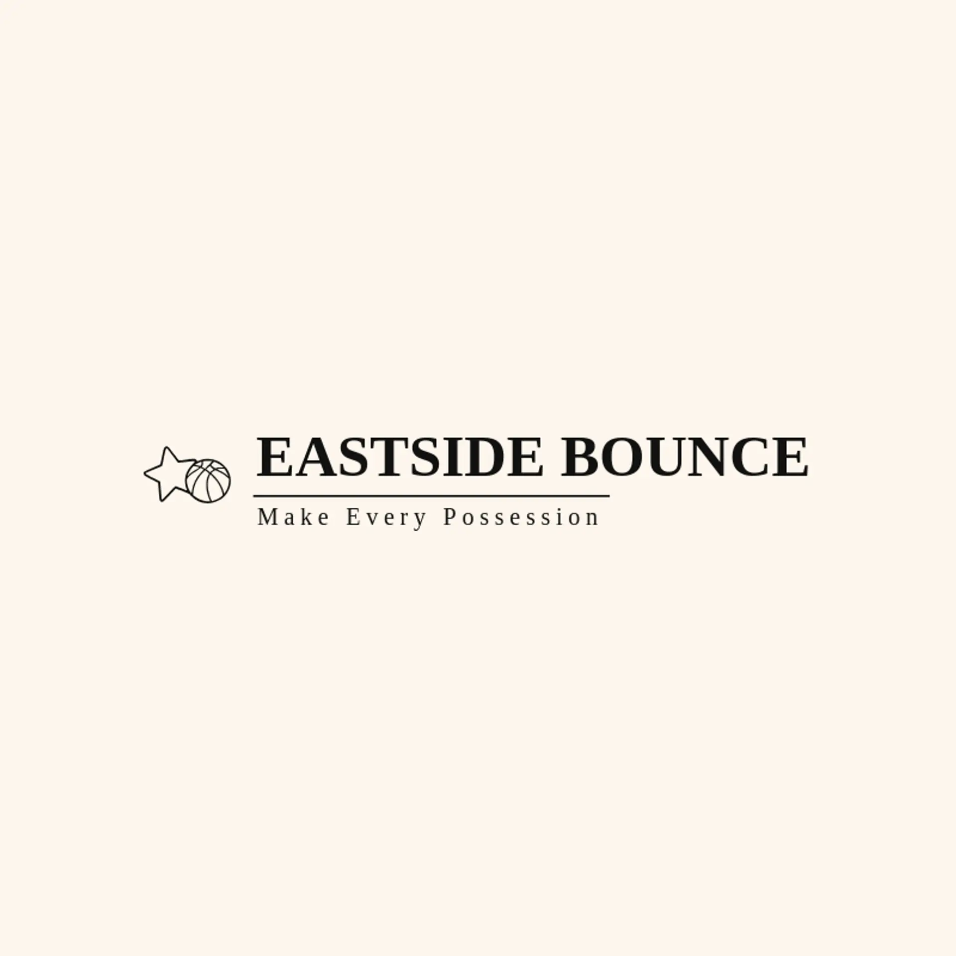 Eastside Bounce logo for basketball team