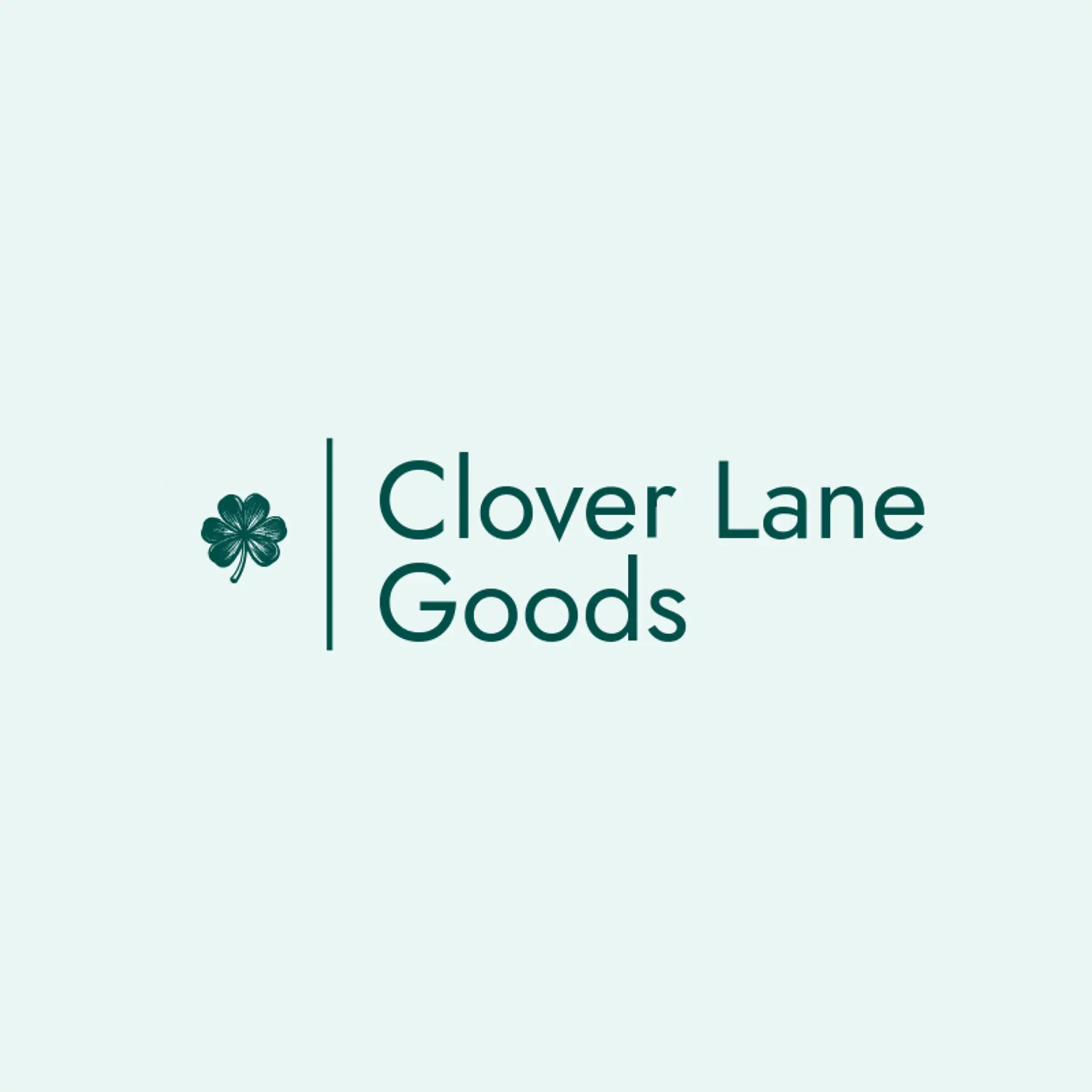 Clover Lane Goods logo for bunny