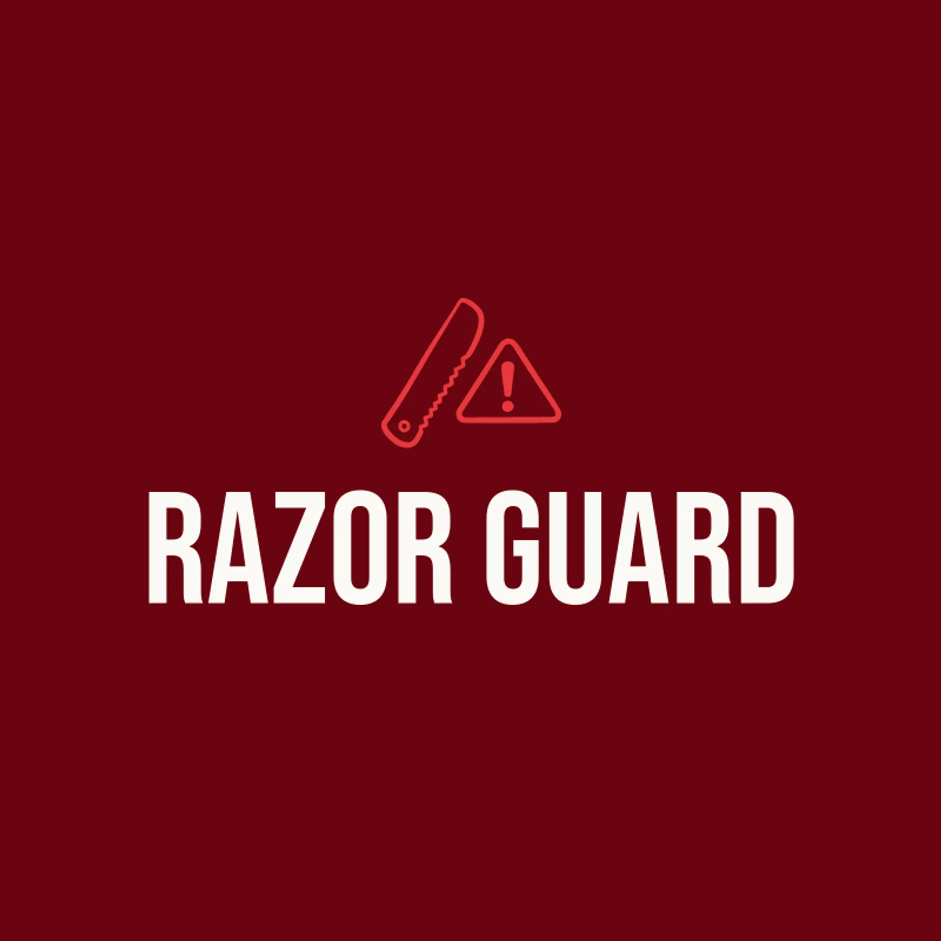 Razor Guard logo for danger