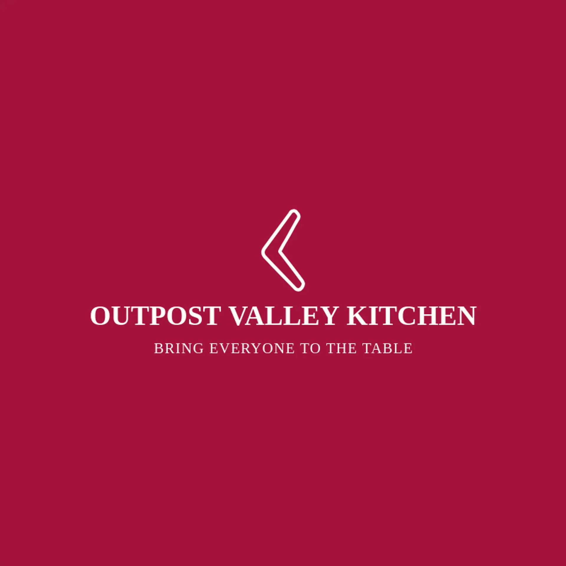 Outpost Valley Kitchen logo for outback
