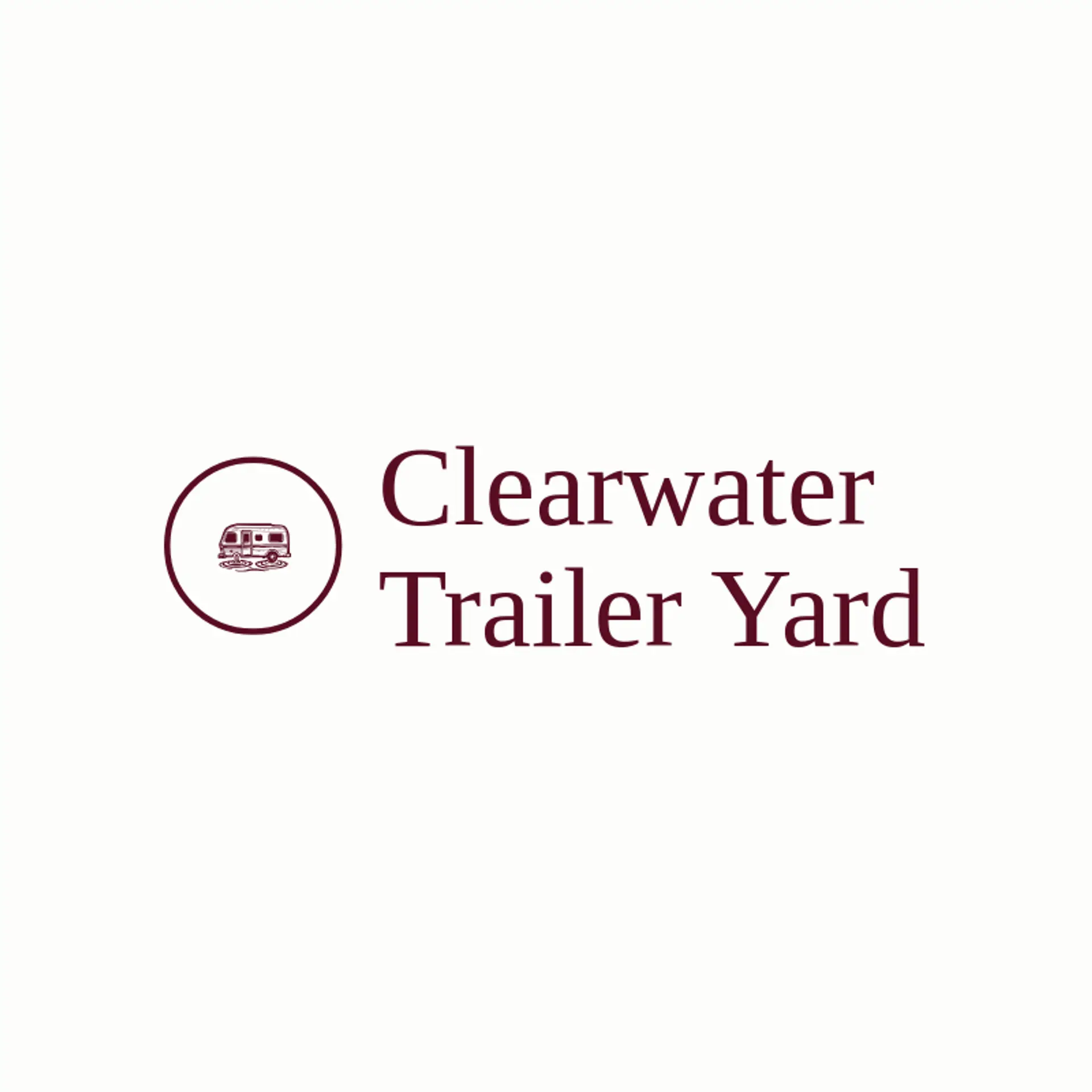 Clearwater Trailer Yard logo for trailer