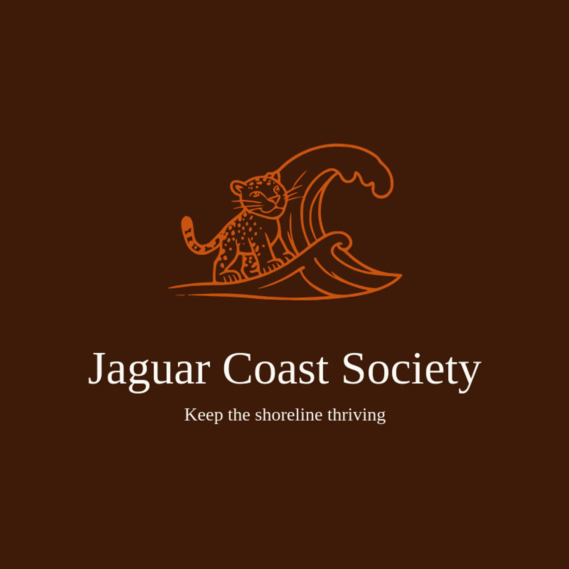 Jaguar Coast Society logo for jaguar