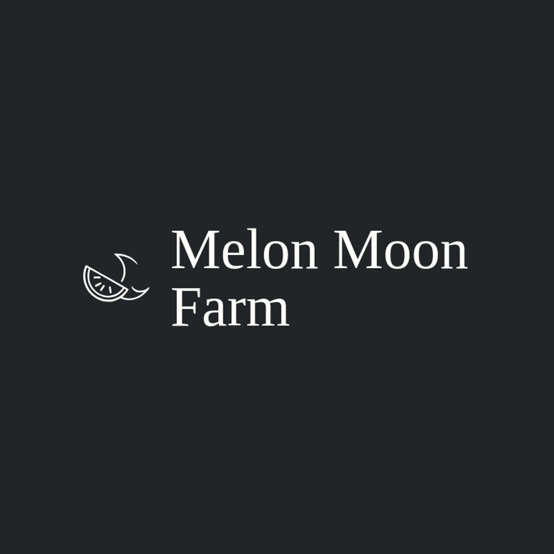 Melon Moon Farm logo for watermelon