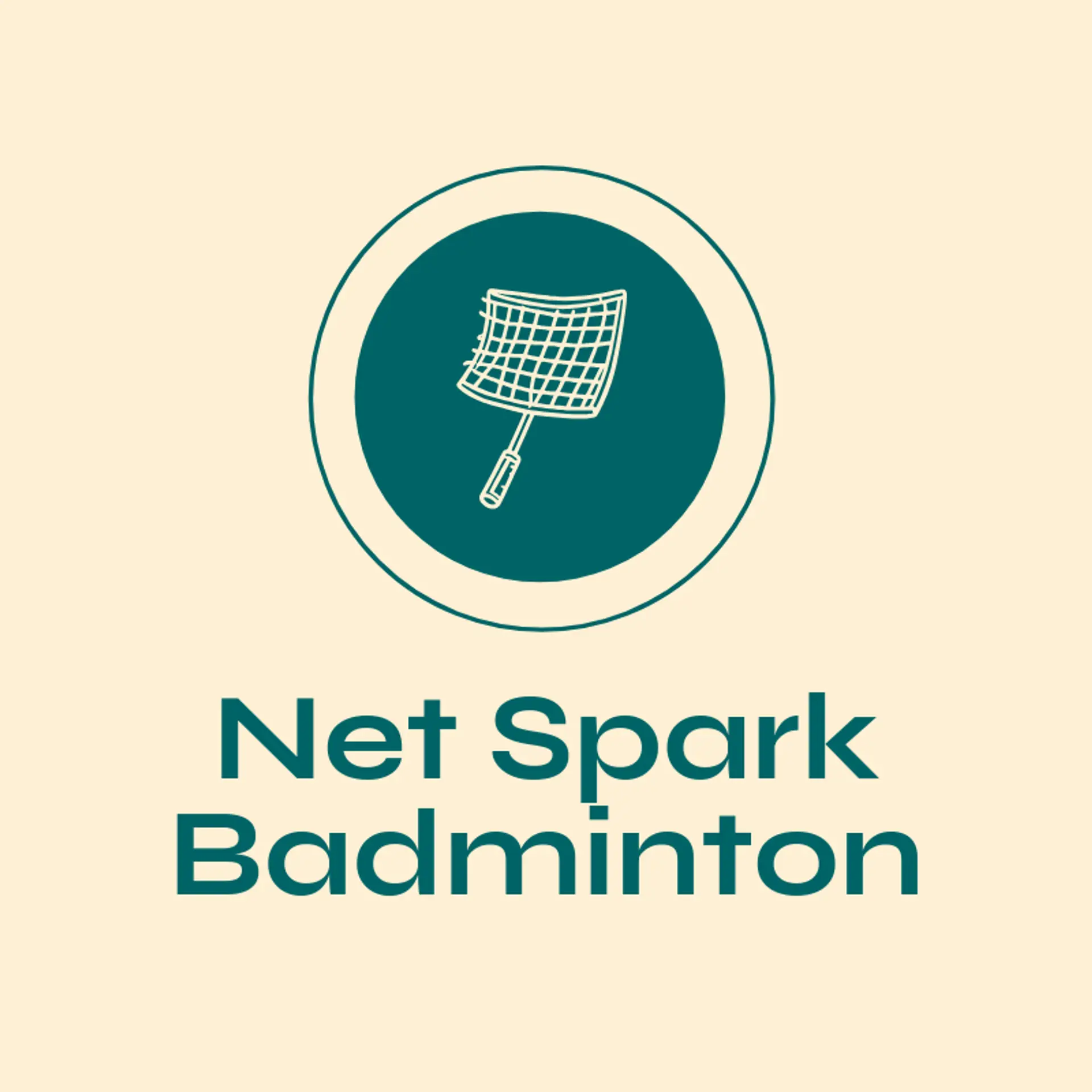 Net Spark Badminton logo for badminton
