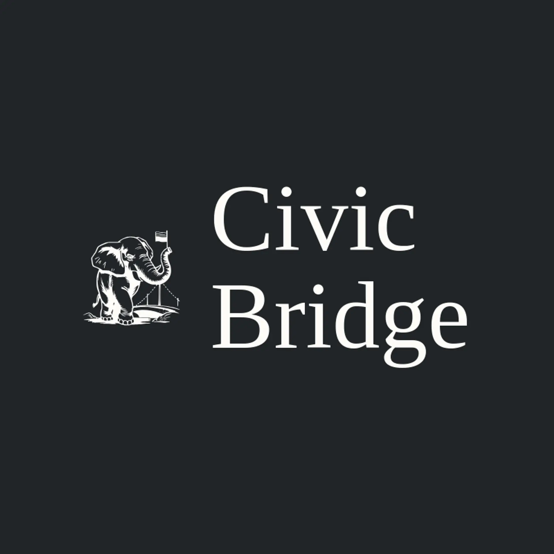 Civic Bridge logo for republican