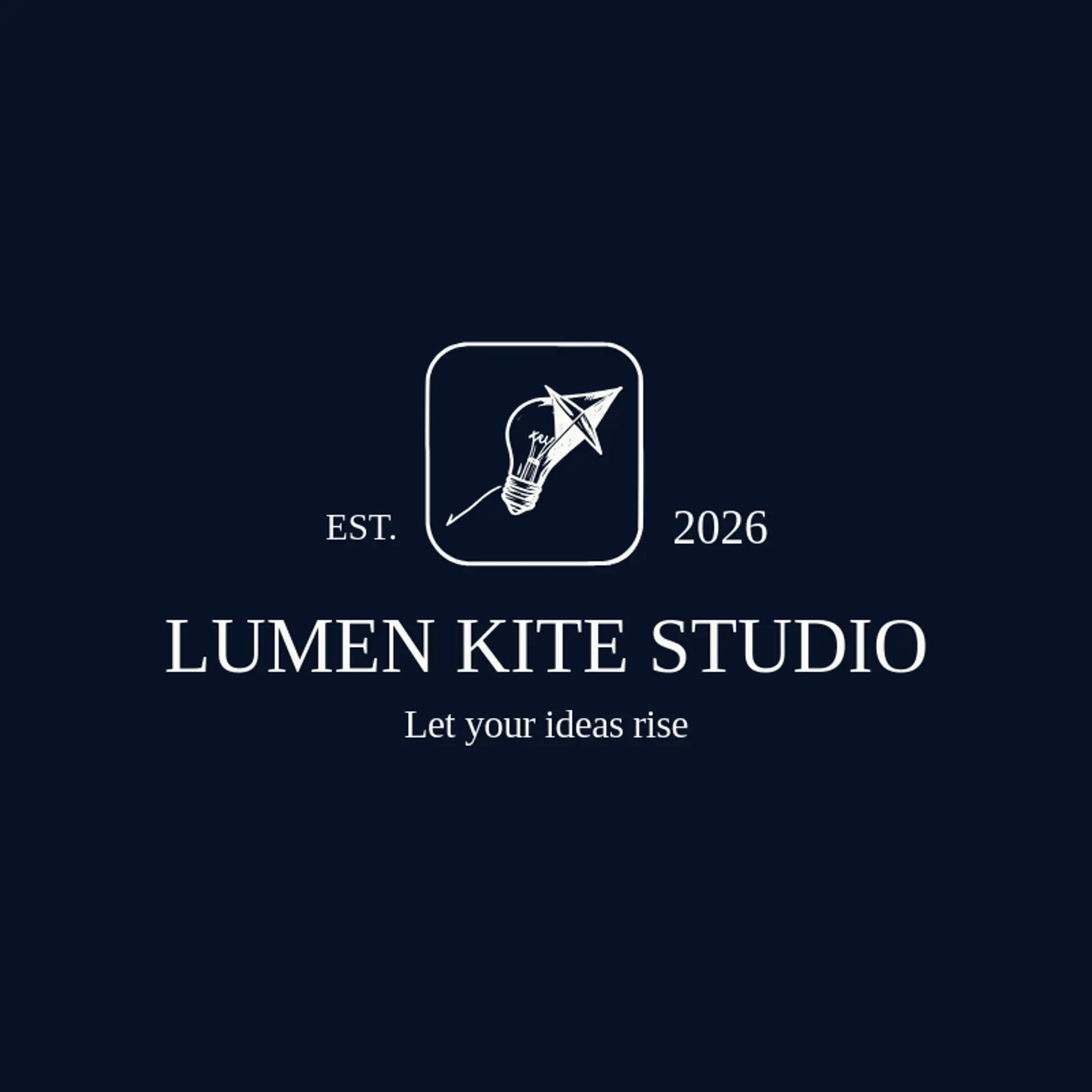 Lumen Kite Studio logo for light bulb