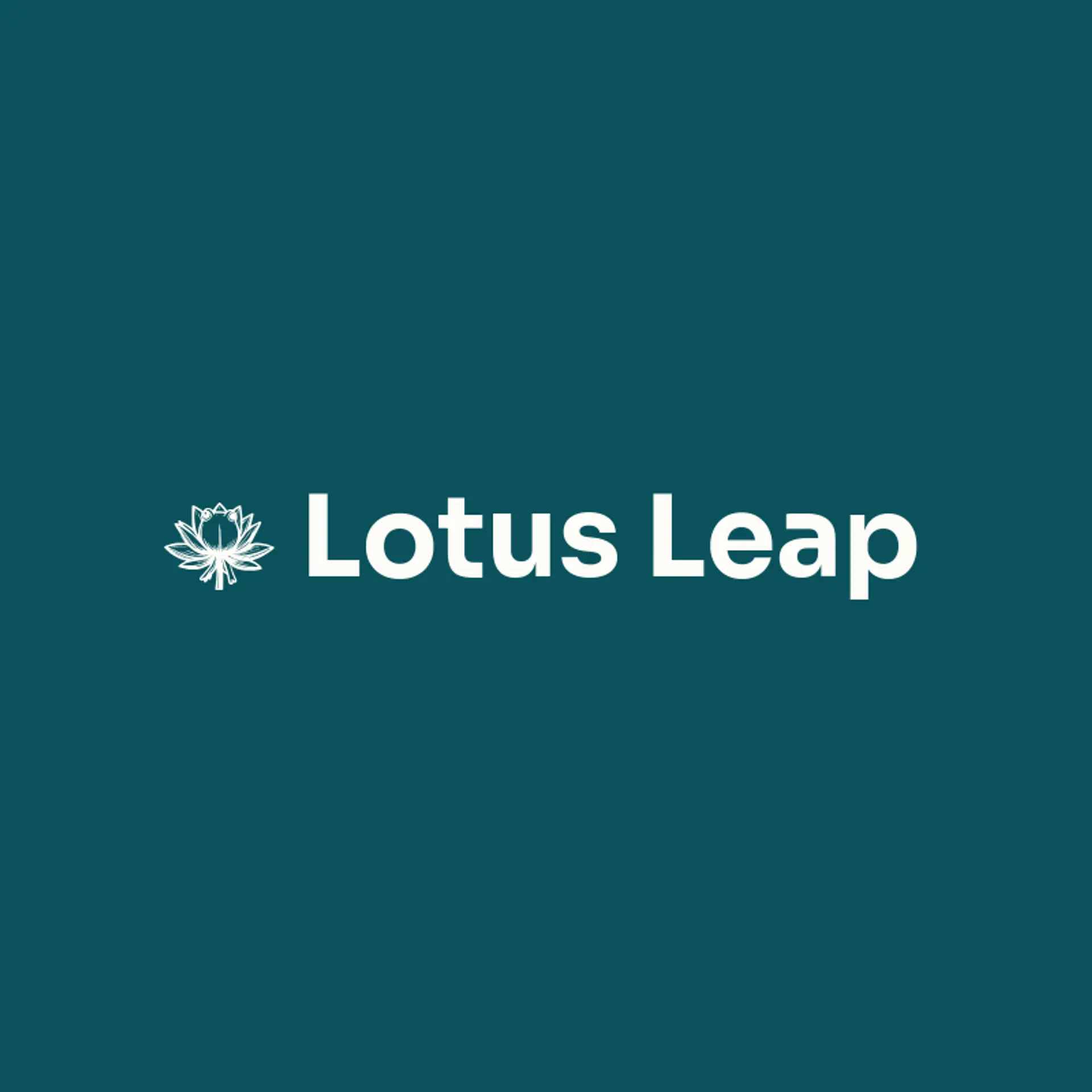 Lotus Leap logo for frog
