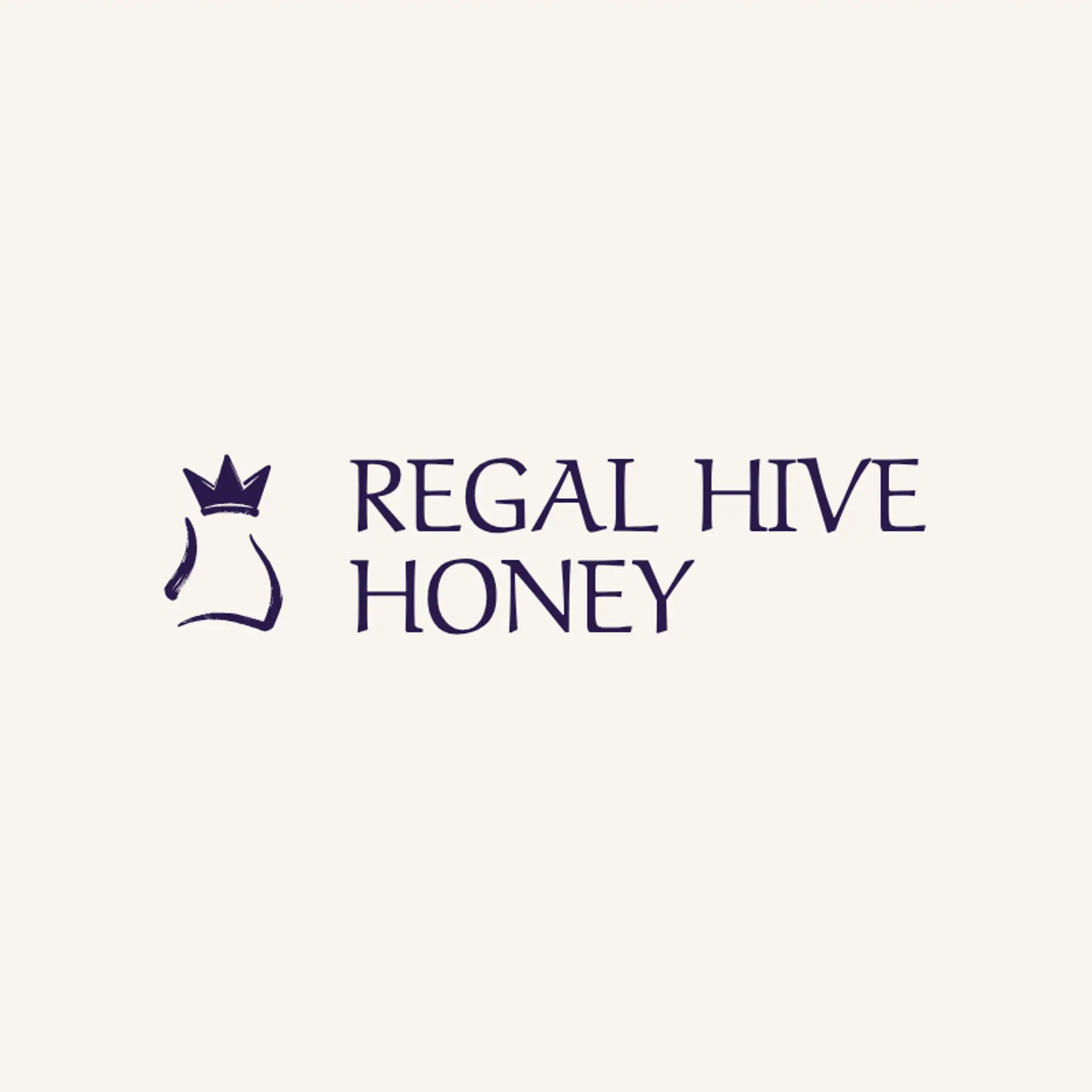 Regal Hive Honey logo for queen