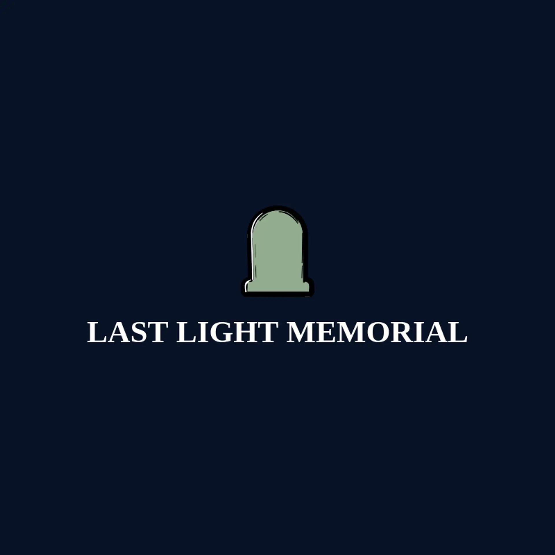 Last Light Memorial logo for Death