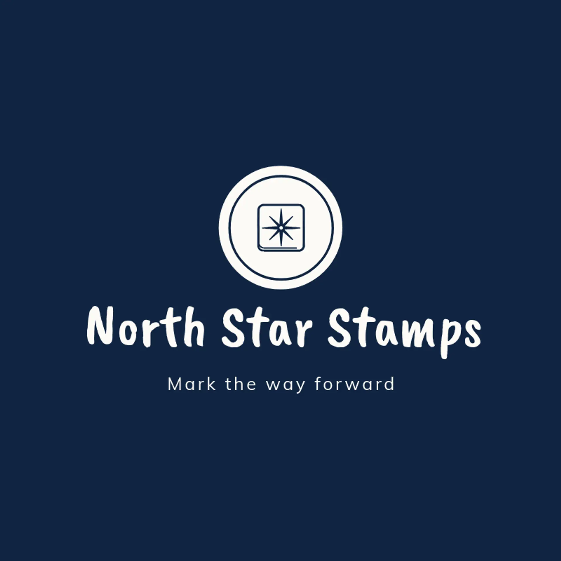 North Star Stamps logo for stamp