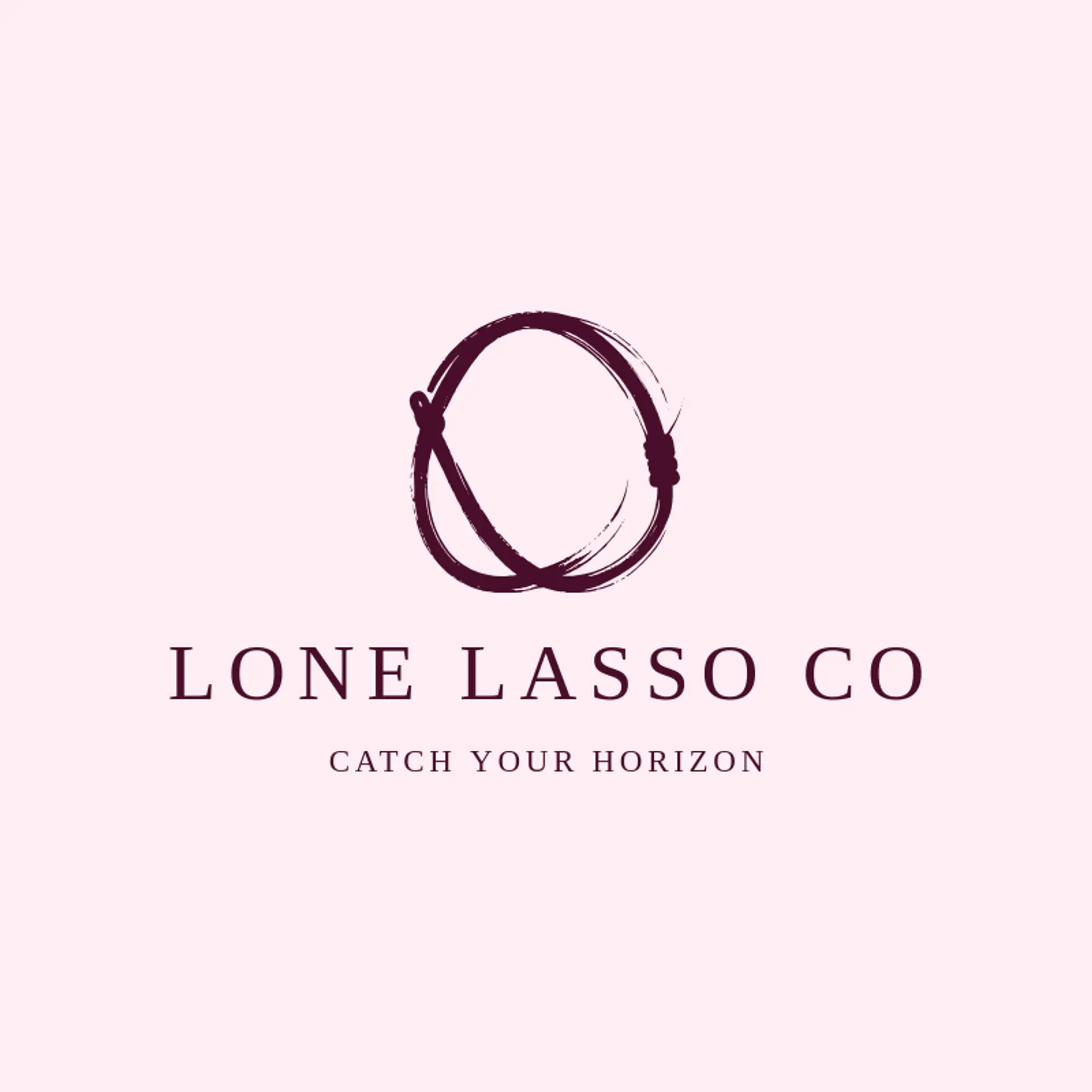 Lone Lasso Co logo for outlaw