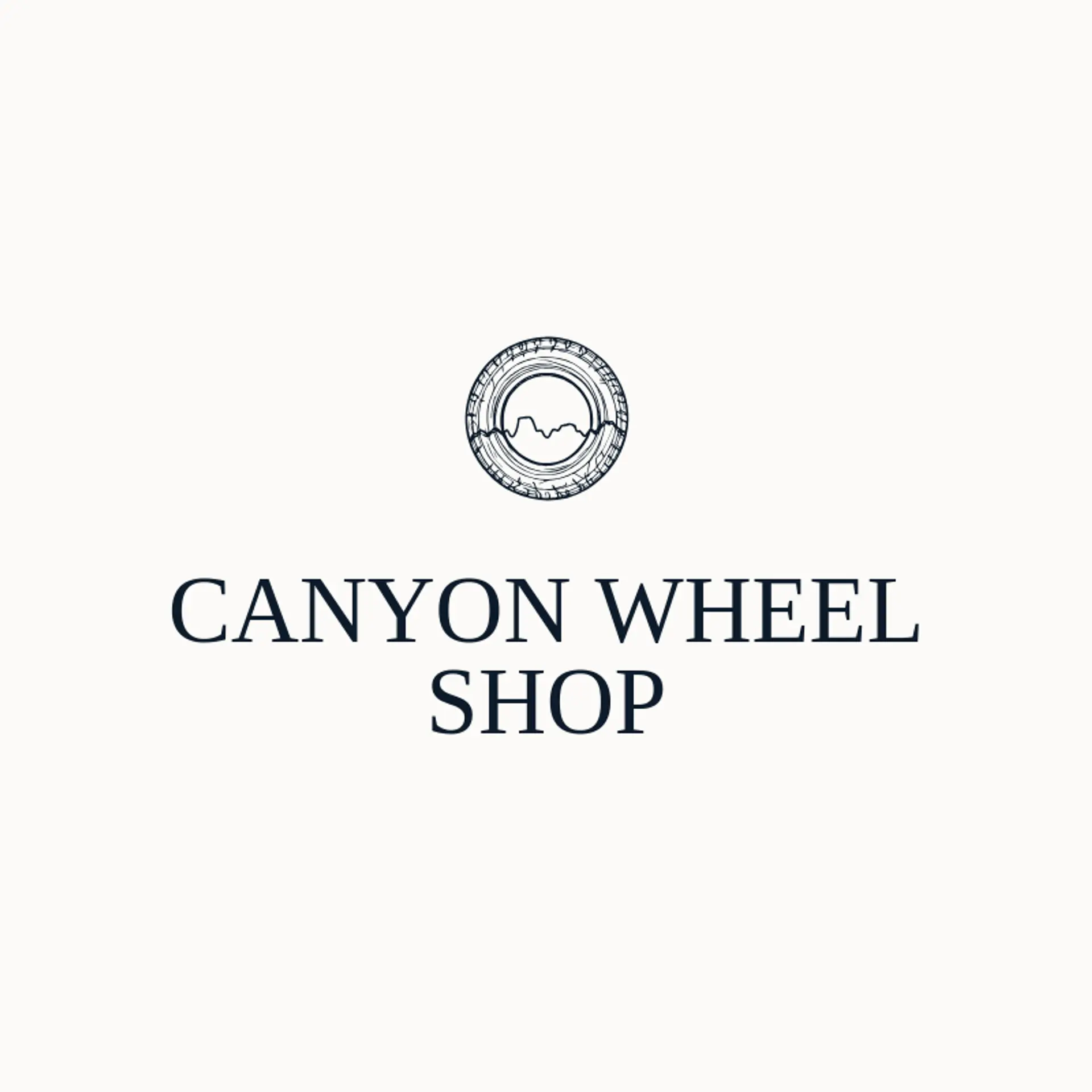 Canyon Wheel Shop logo for tire shop