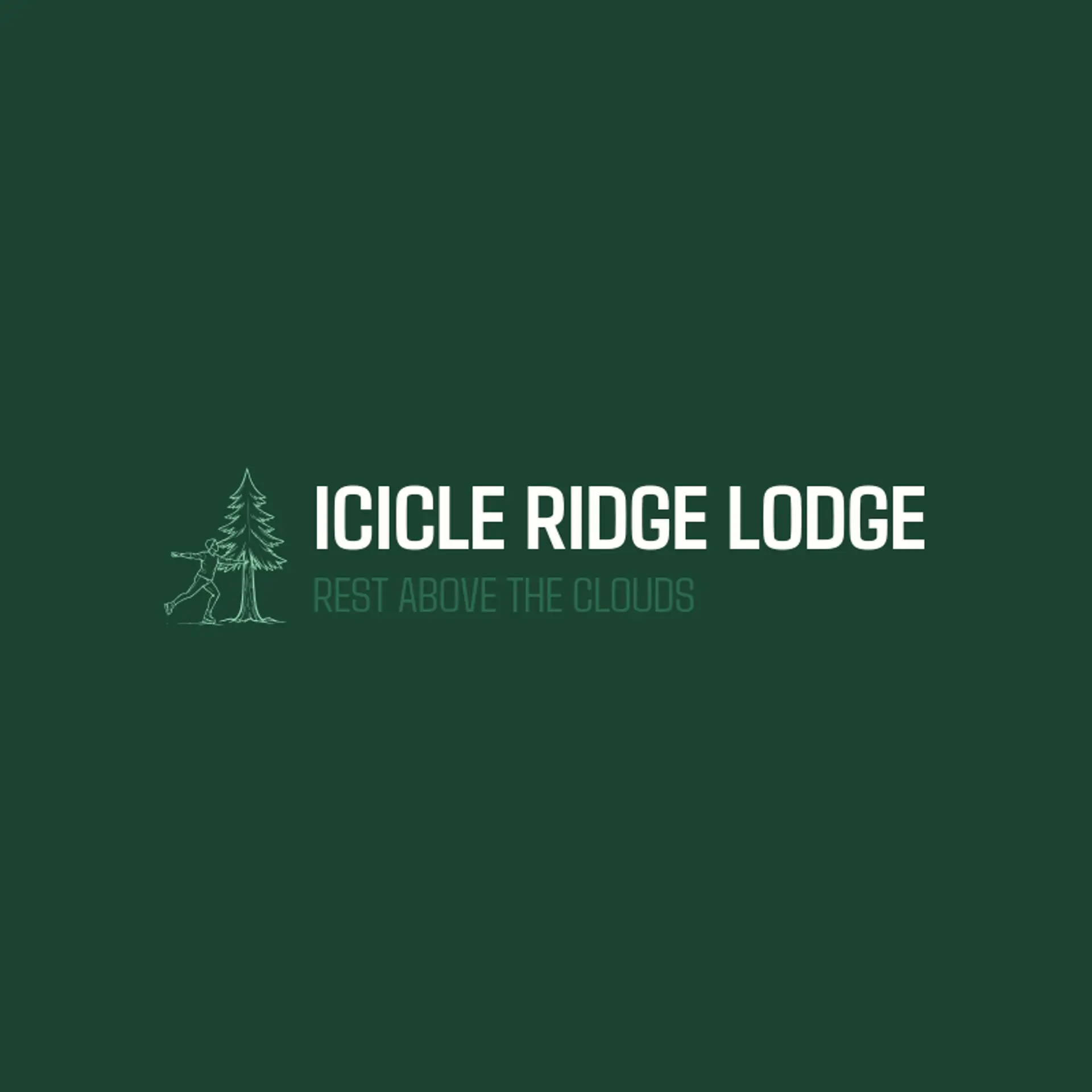 Icicle Ridge Lodge logo for frost