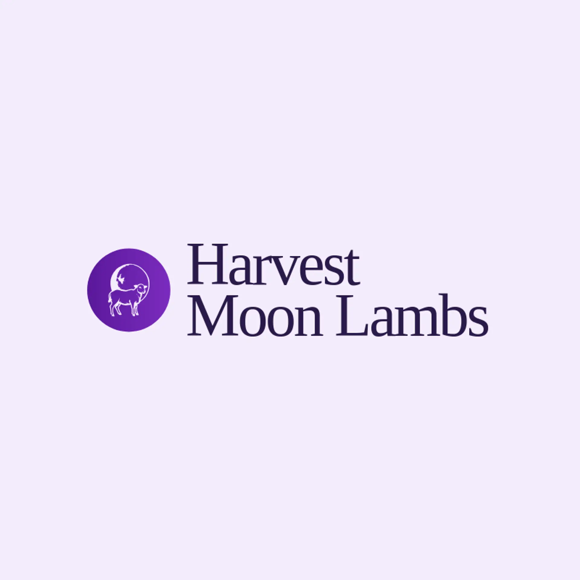 Harvest Moon Lambs logo for lamb