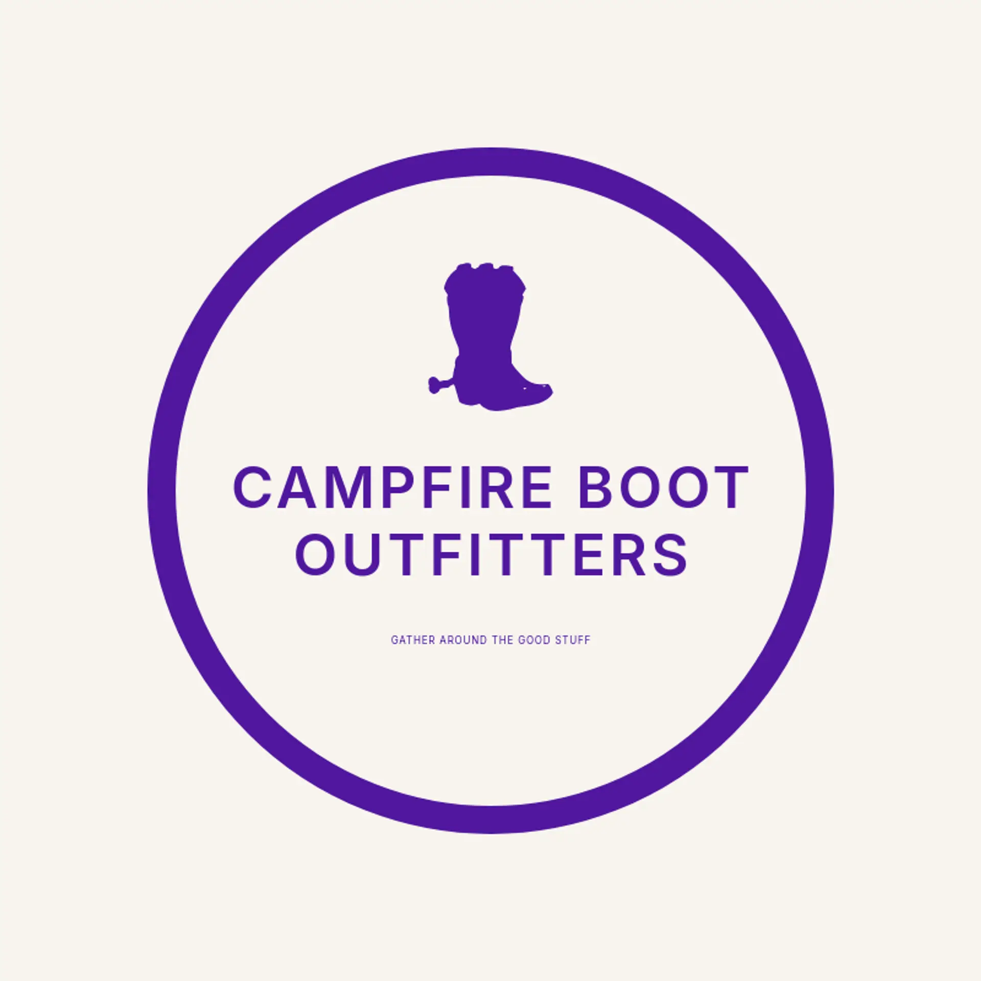 Campfire Boot Outfitters logo for boots