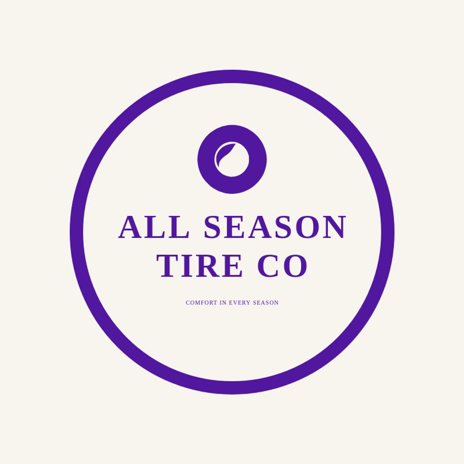 All Season Tire Co logo for tire shop