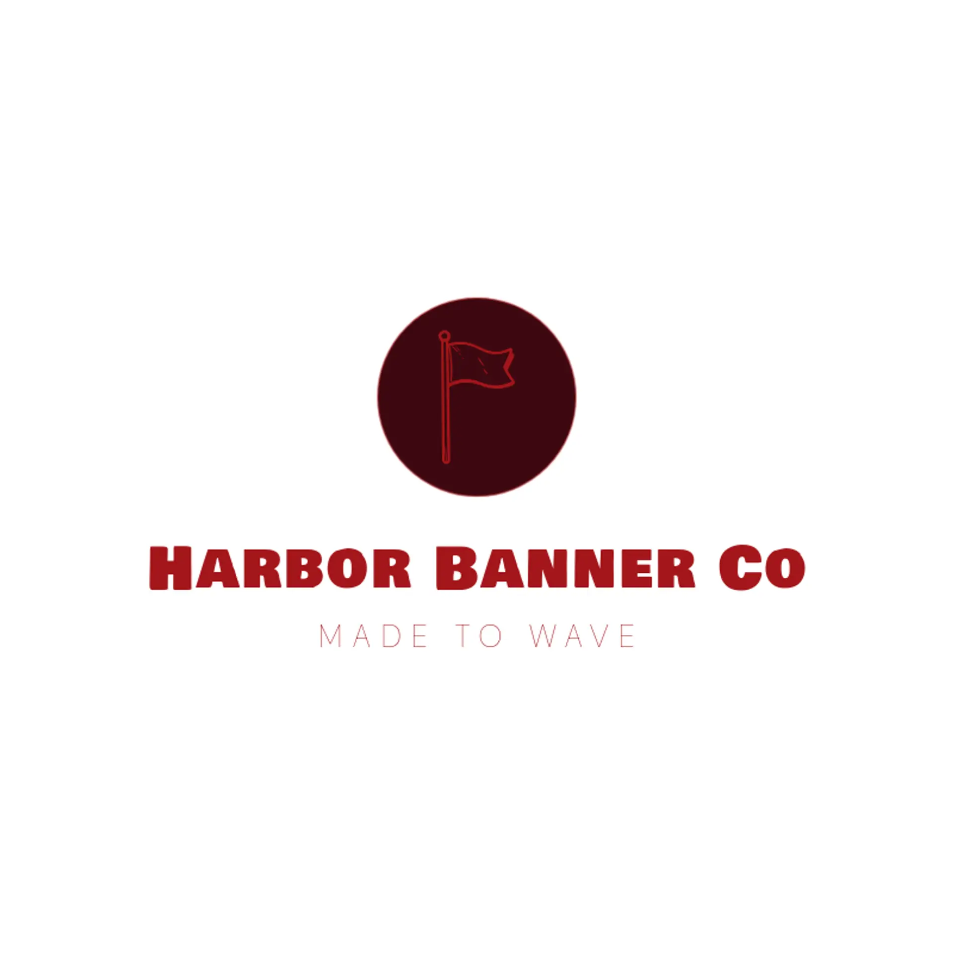 Harbor Banner Co logo for flag