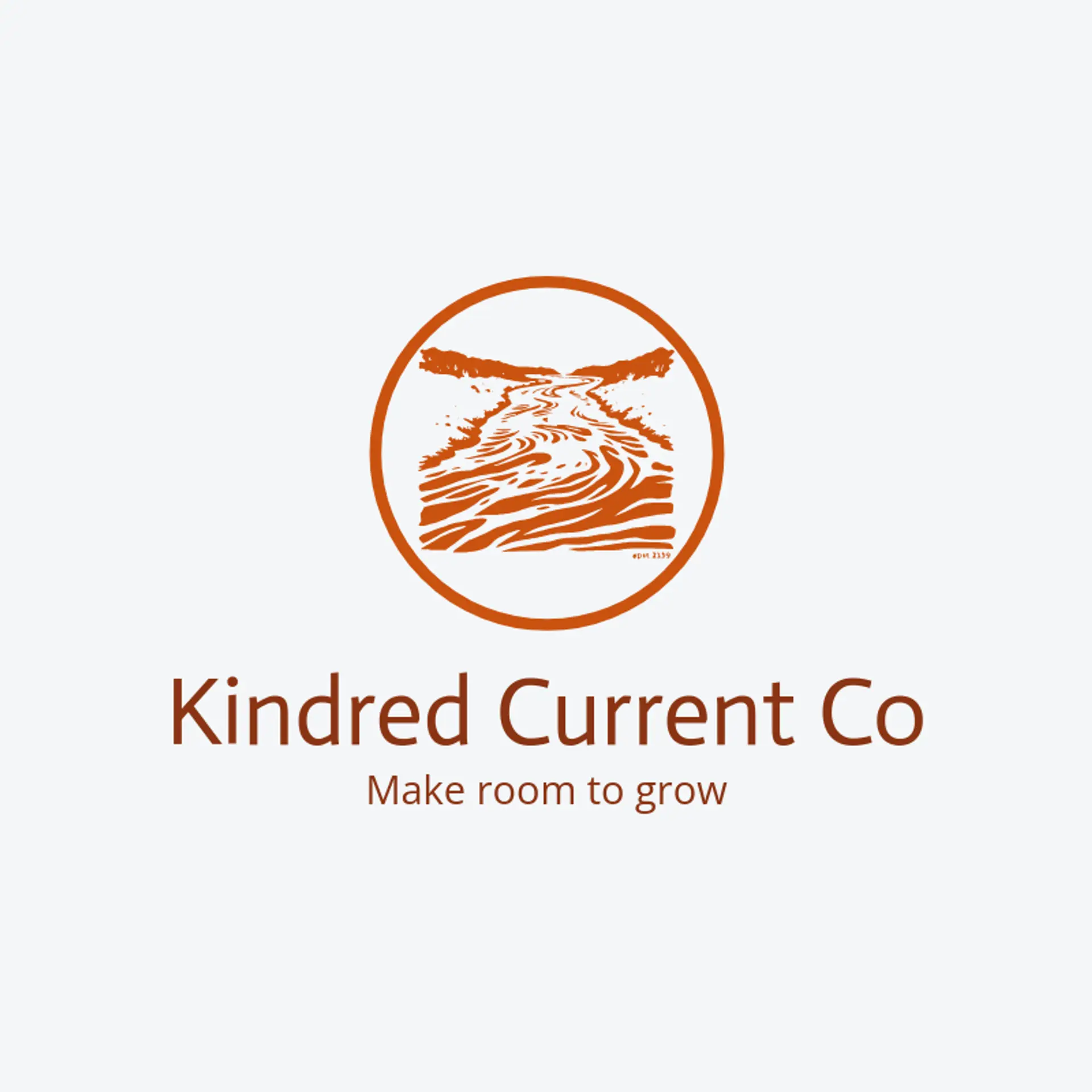 Kindred Current Co logo for flow
