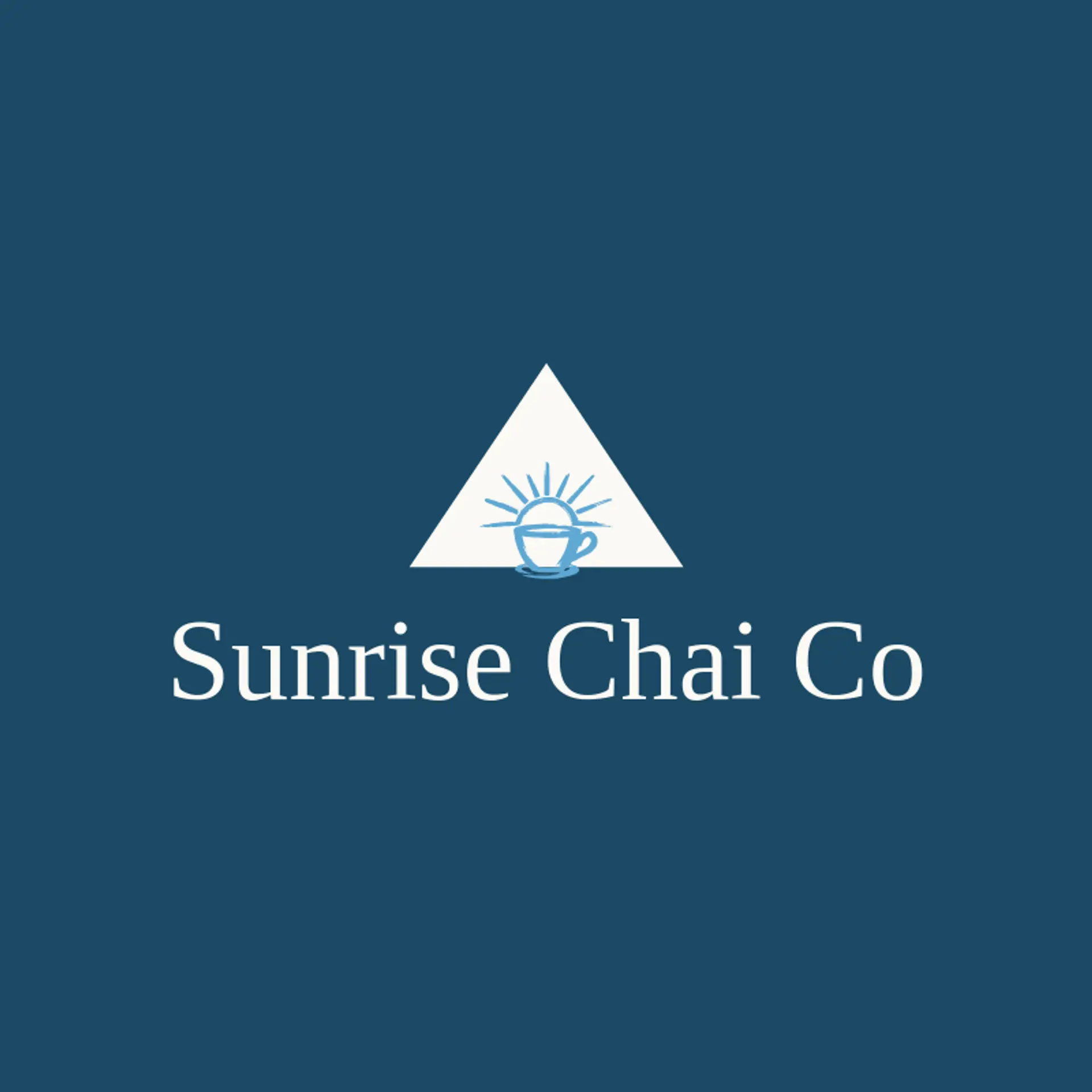 Sunrise Chai Co logo for chai