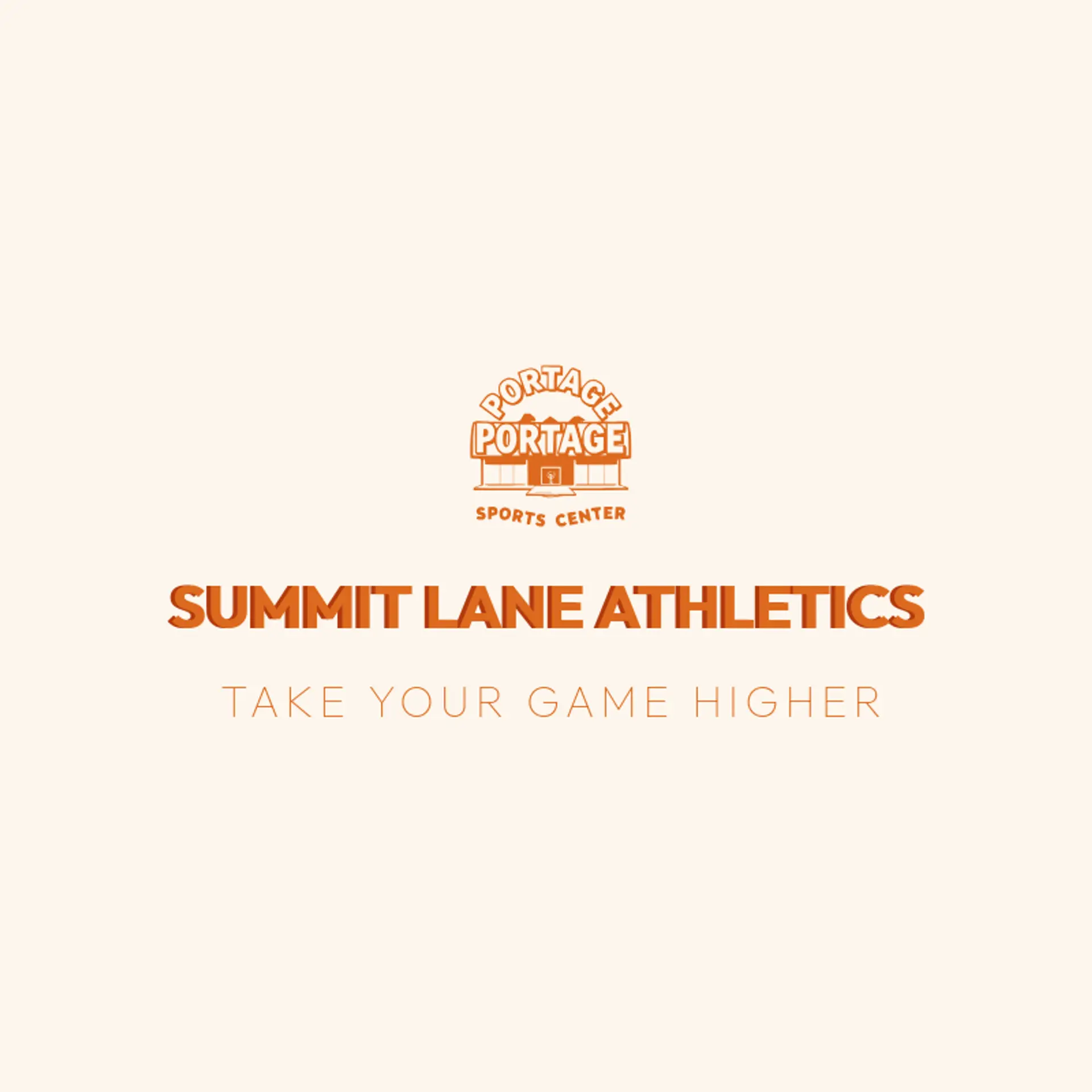 Summit Lane Athletics logo for sports center