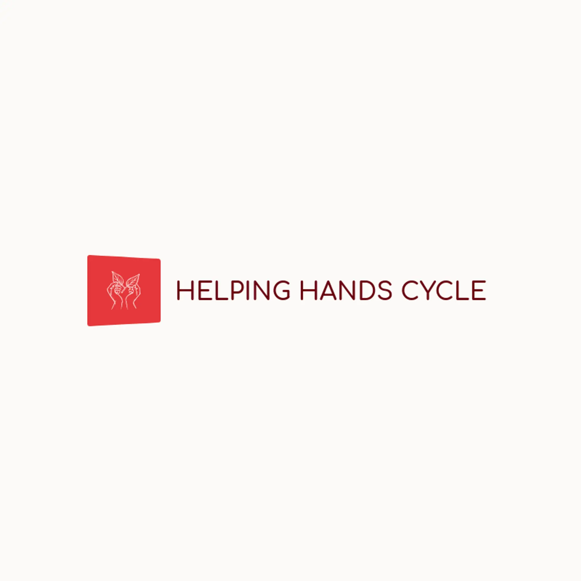 Helping Hands Cycle logo for recycling
