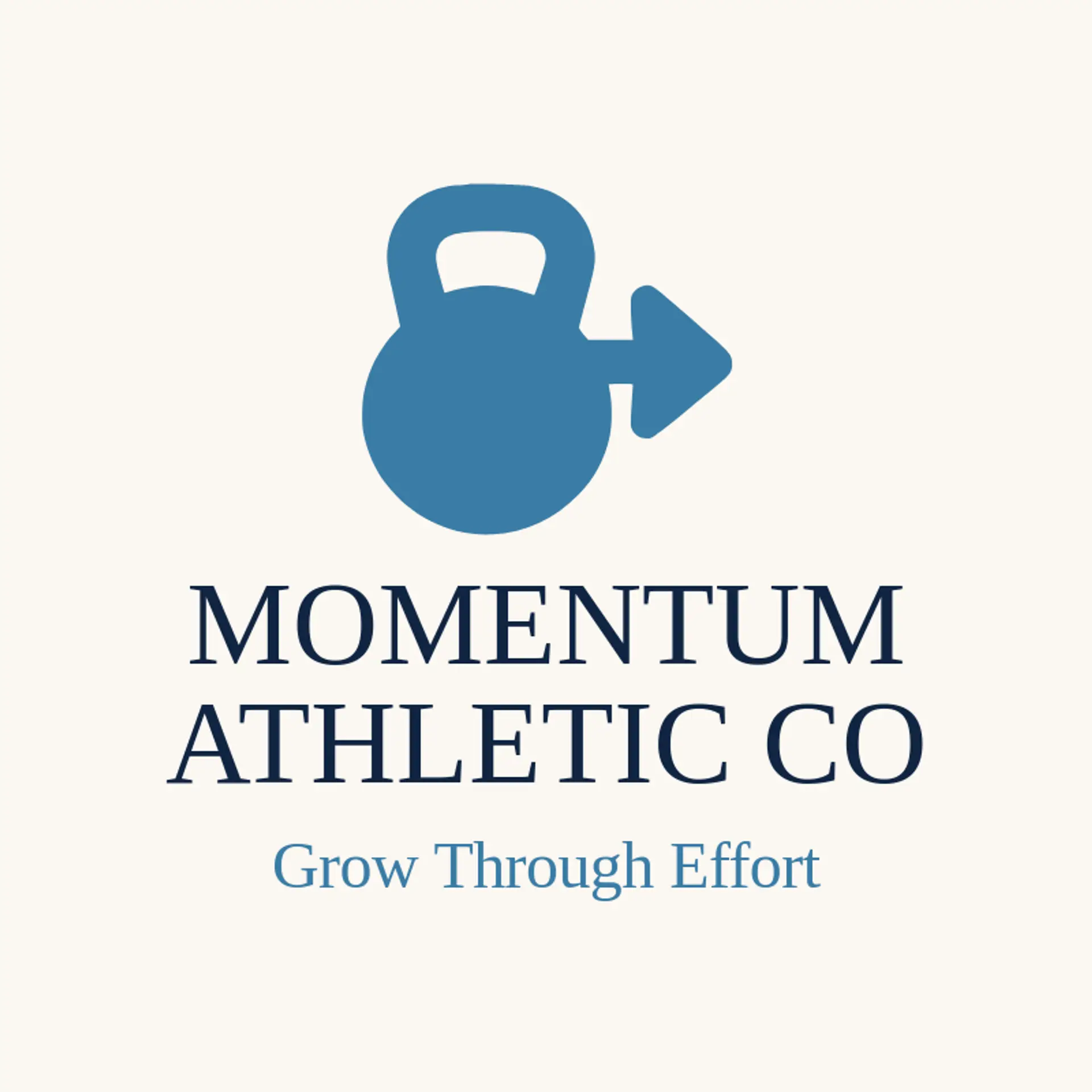 Momentum Athletic Co logo for athletic training