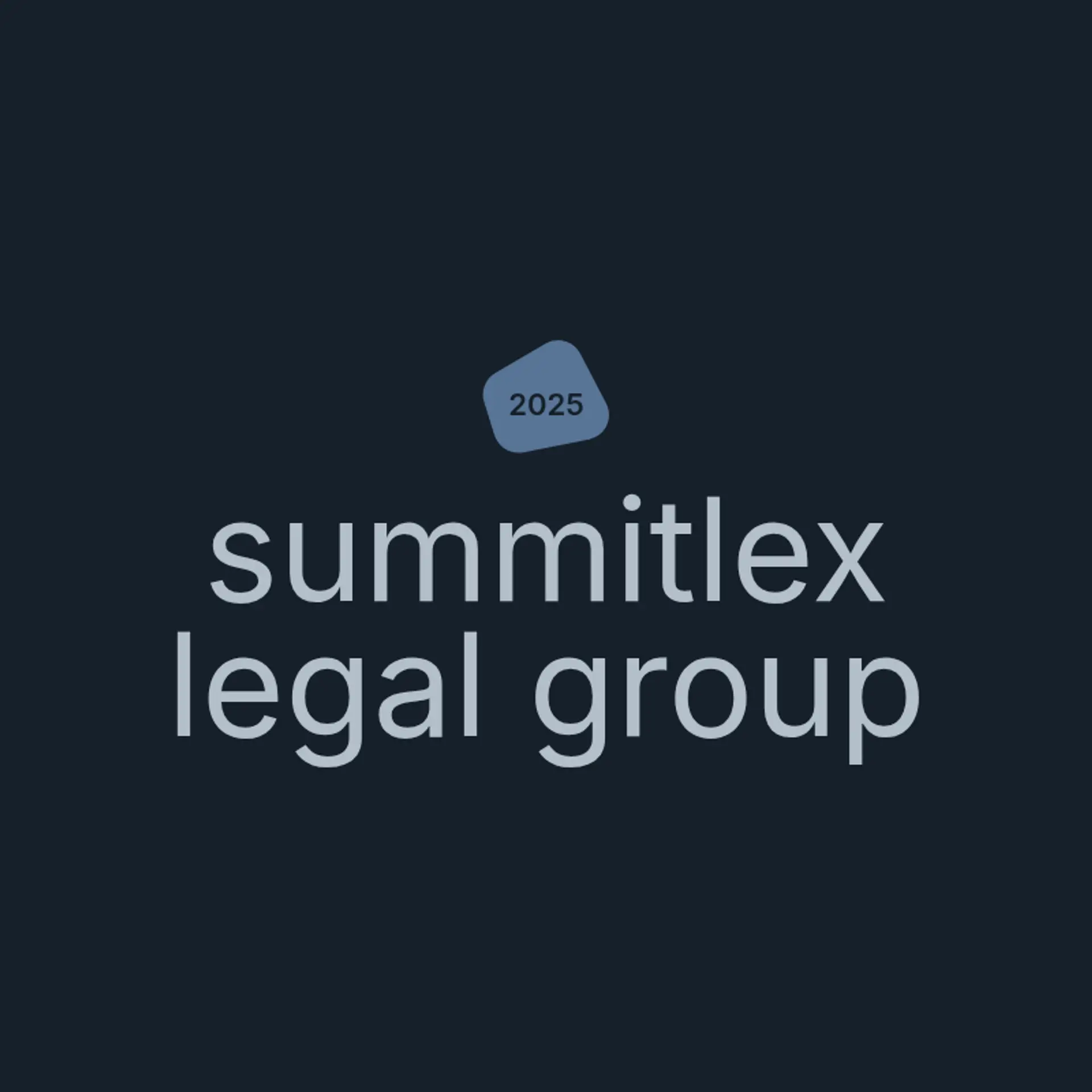 SummitLex Legal Group logo for law