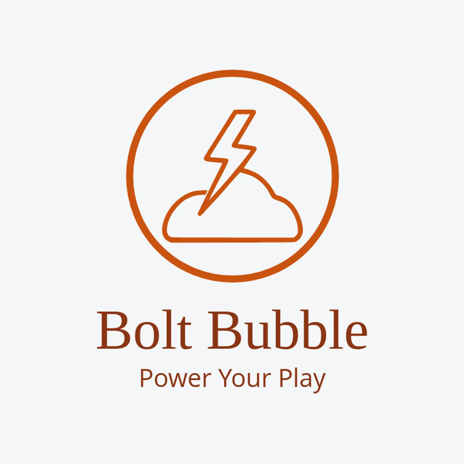 Bolt Bubble logo for slime