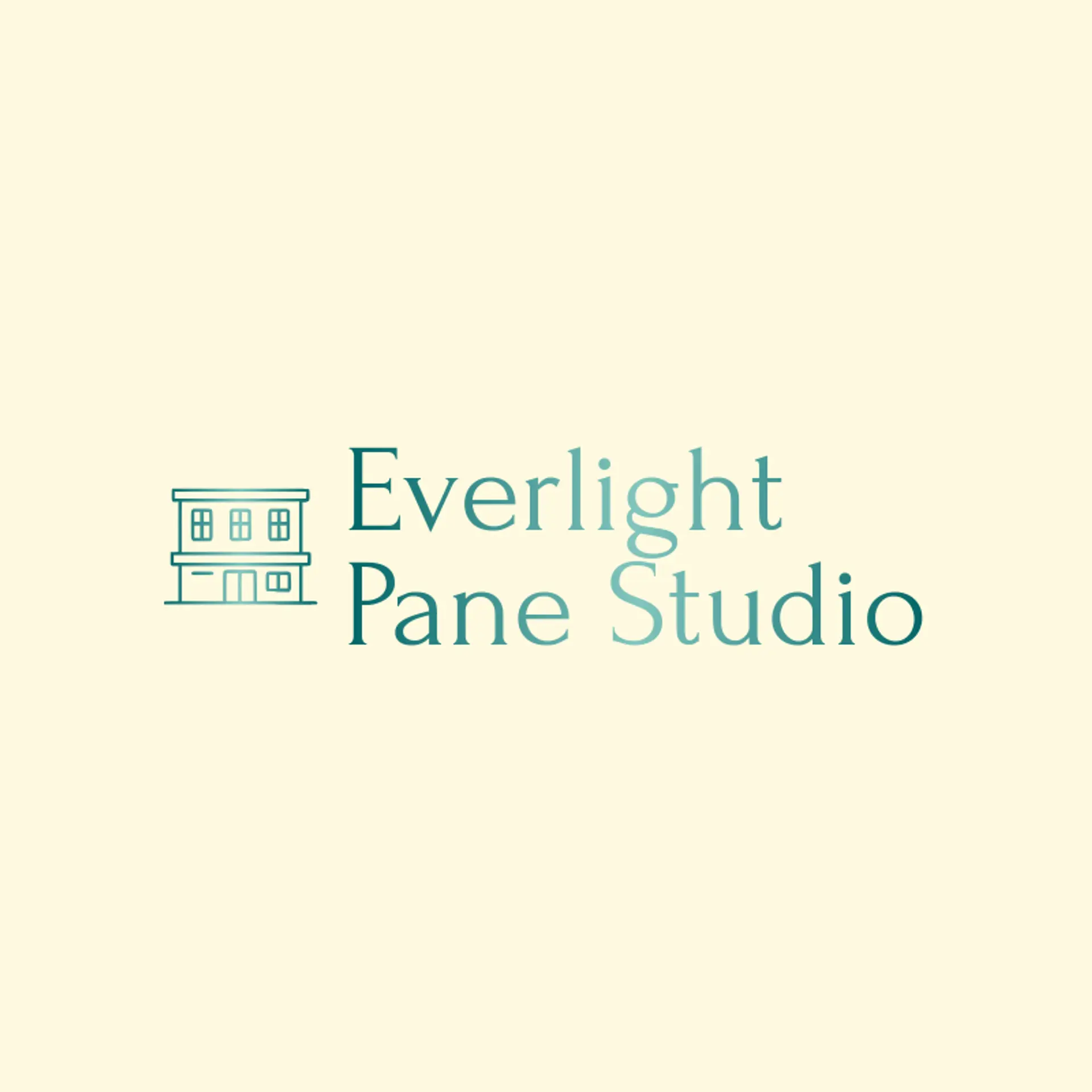 Everlight Pane Studio logo for window