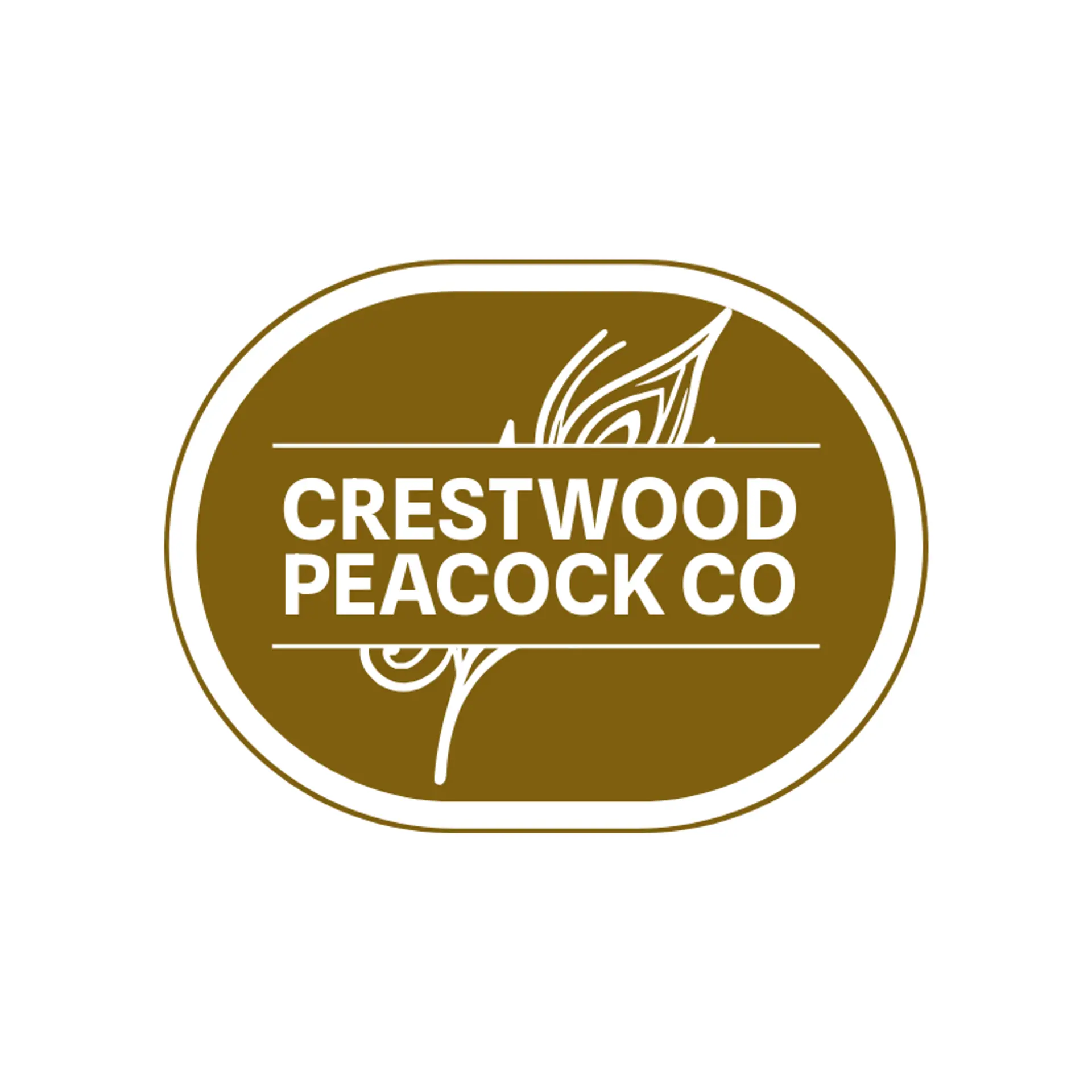 Crestwood Peacock Co logo for peacock
