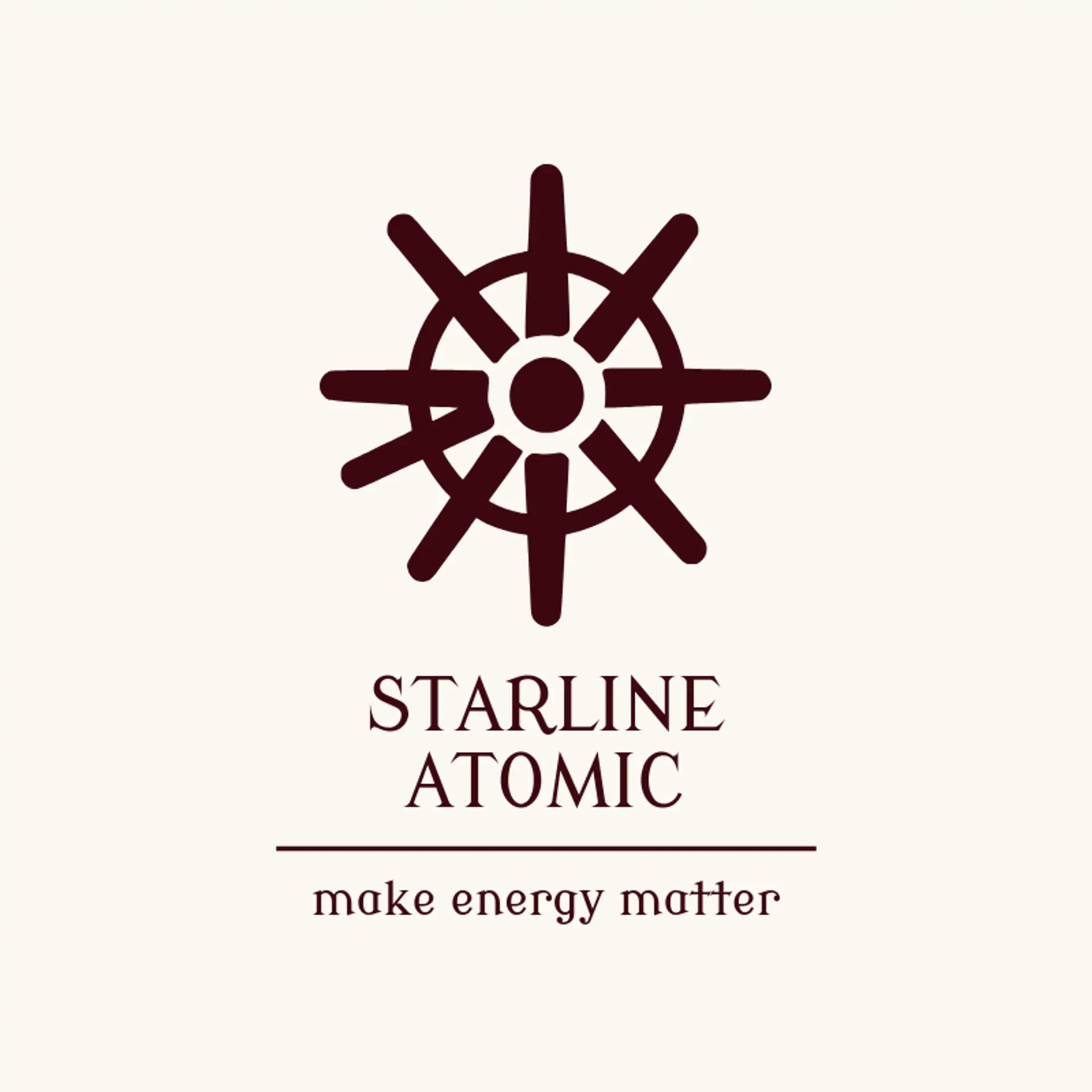 Starline Atomic logo for nuclear