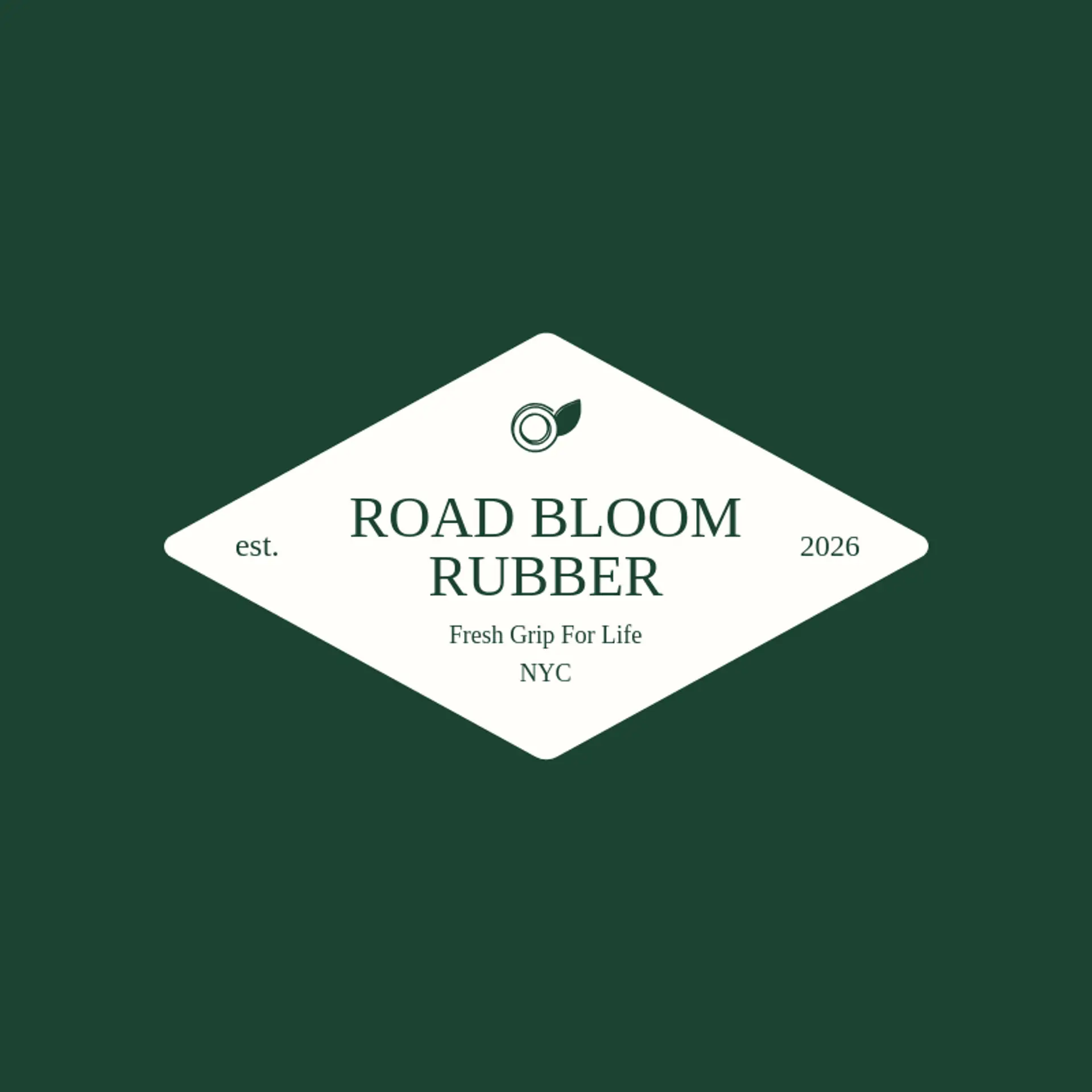 Road Bloom Rubber logo for tire
