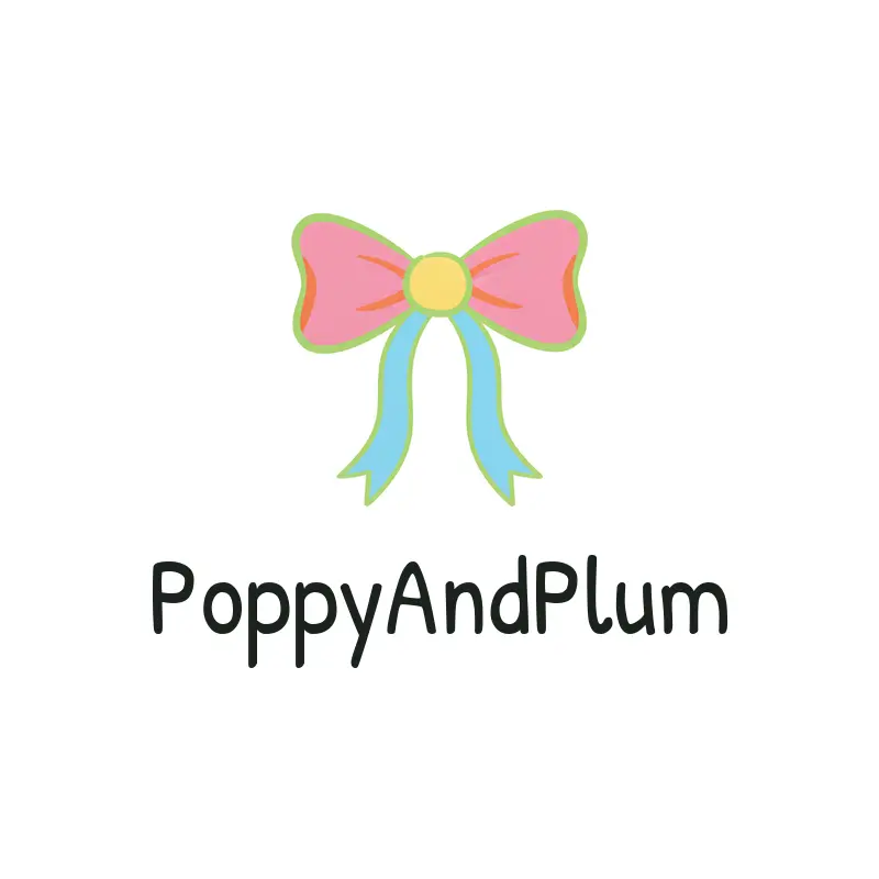 Bow boutique logo in a playful style
