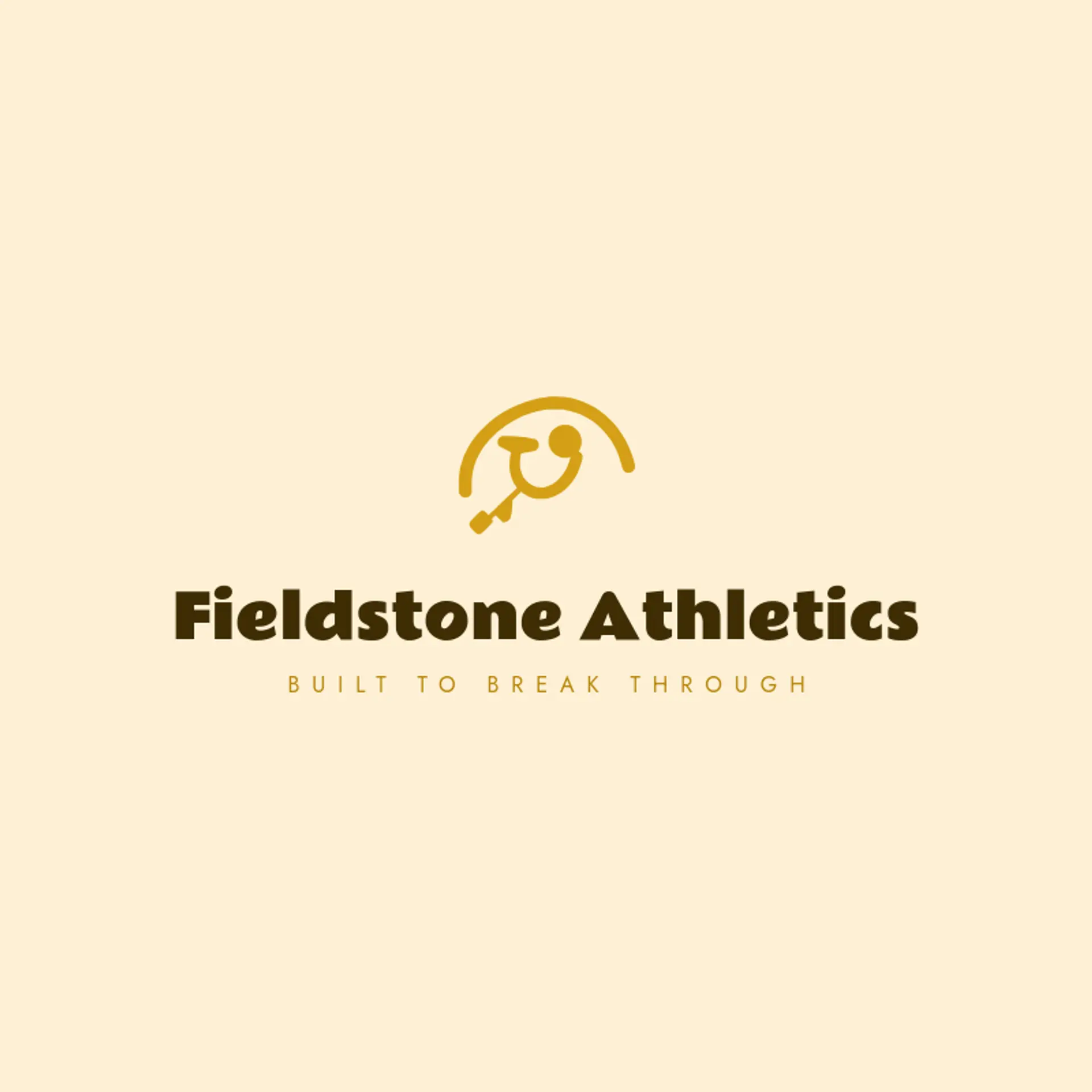 Fieldstone Athletics logo for track and field