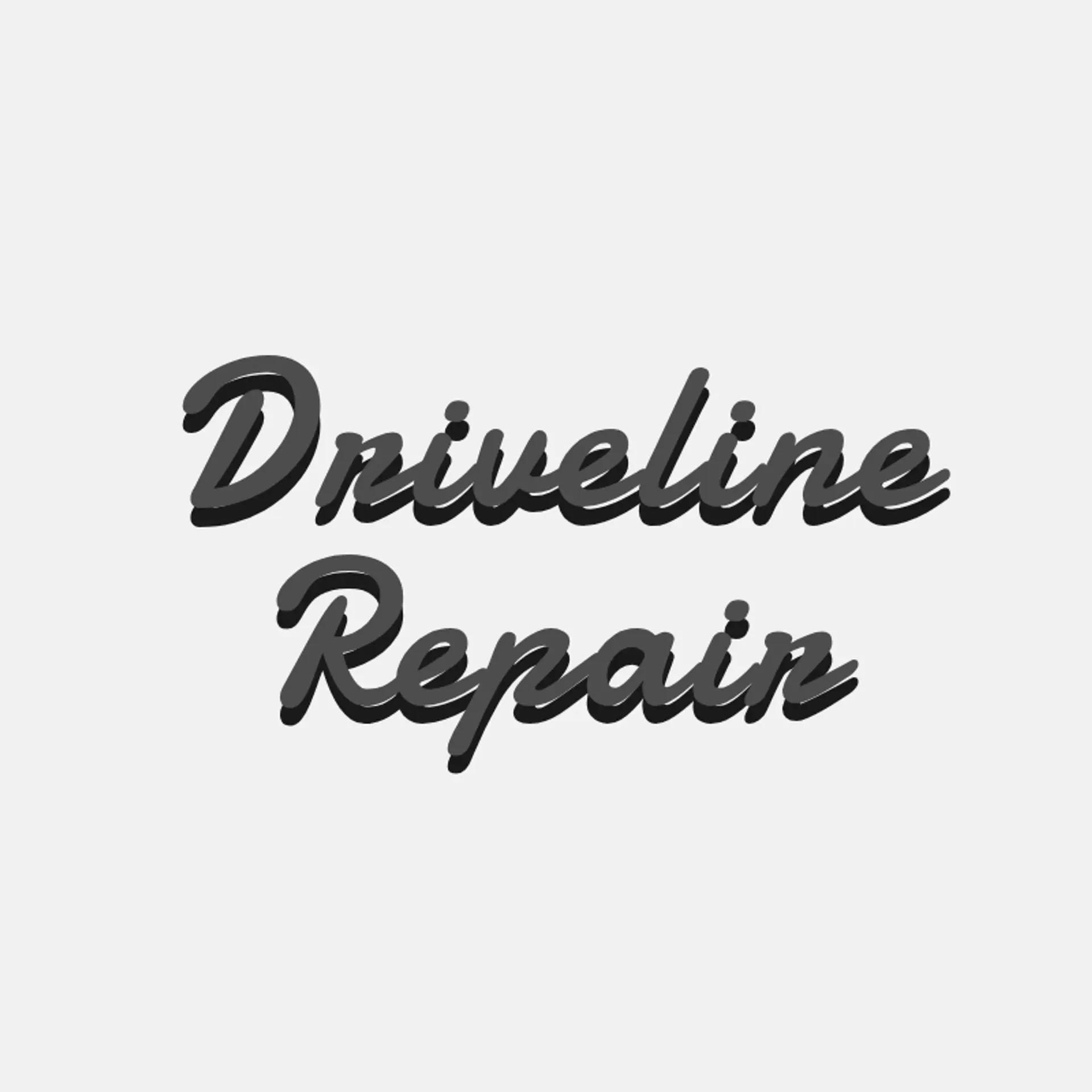 DriveLine Repair logo for automotive repair