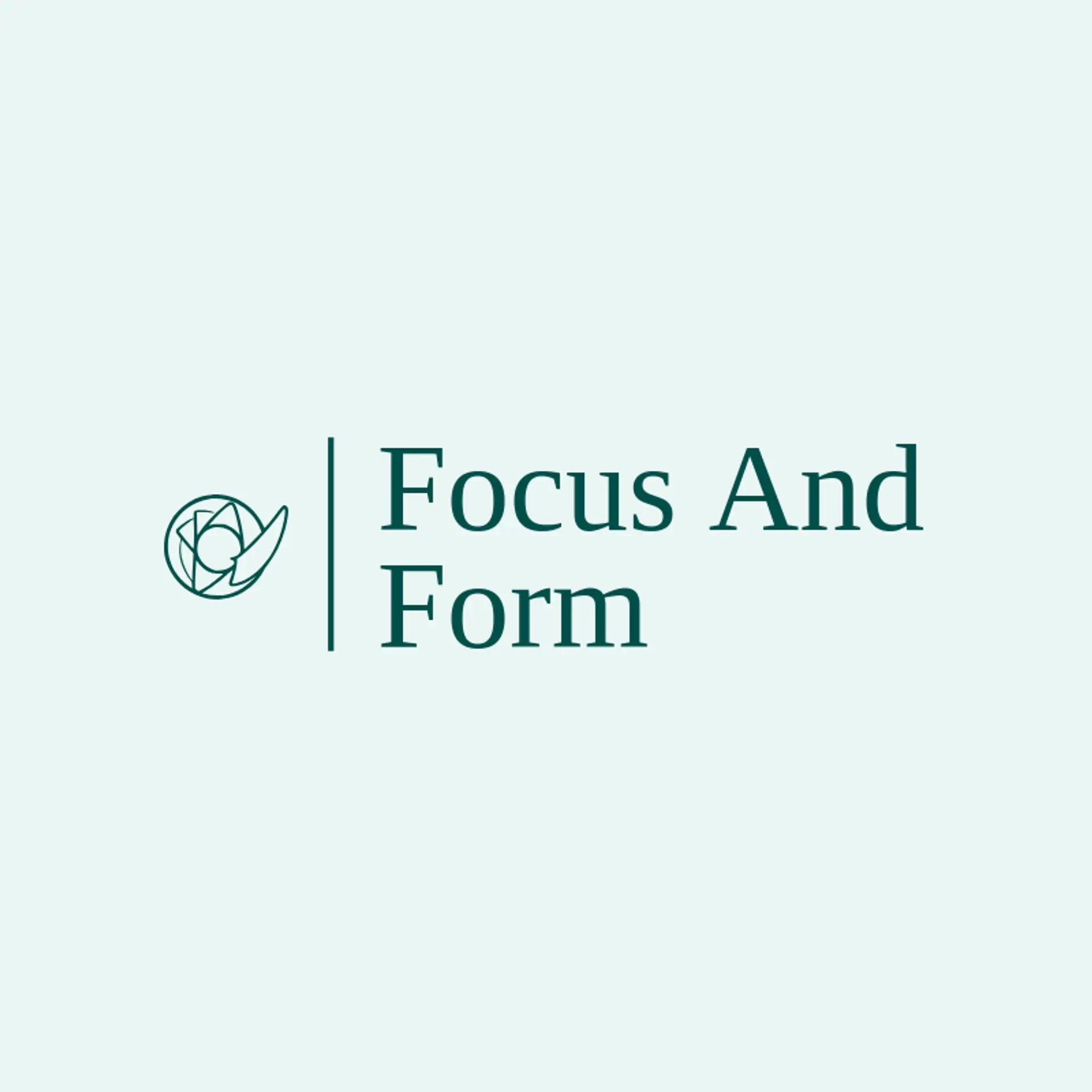 Focus And Form logo for graphic designer