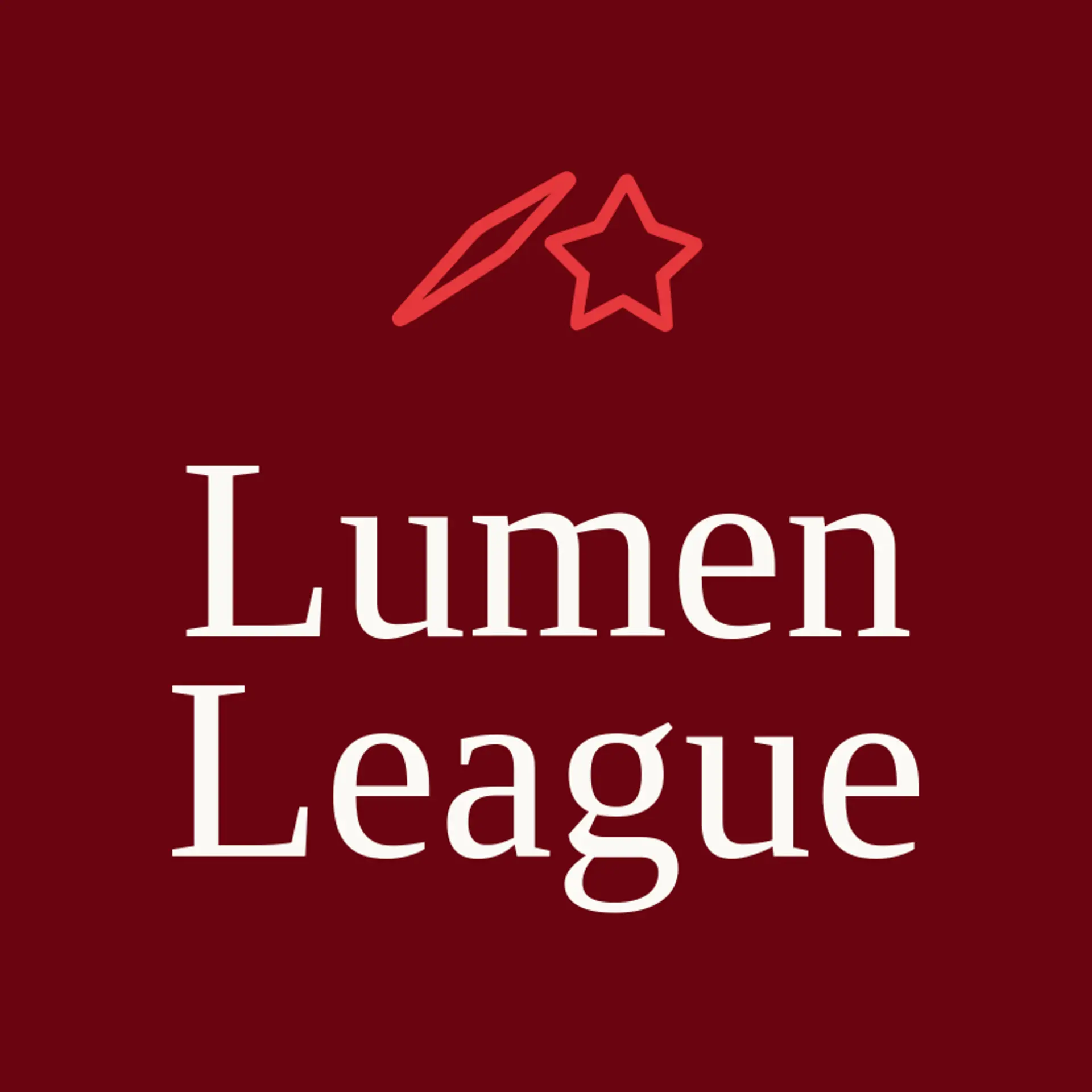 Lumen League logo for laser