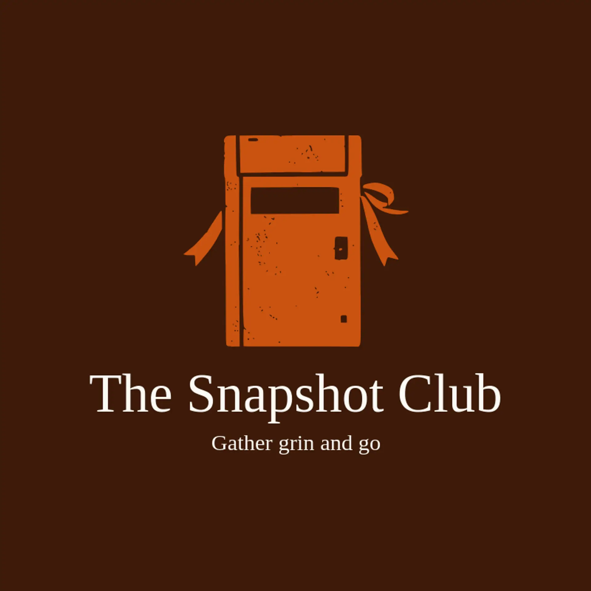 The Snapshot Club logo for photo booth
