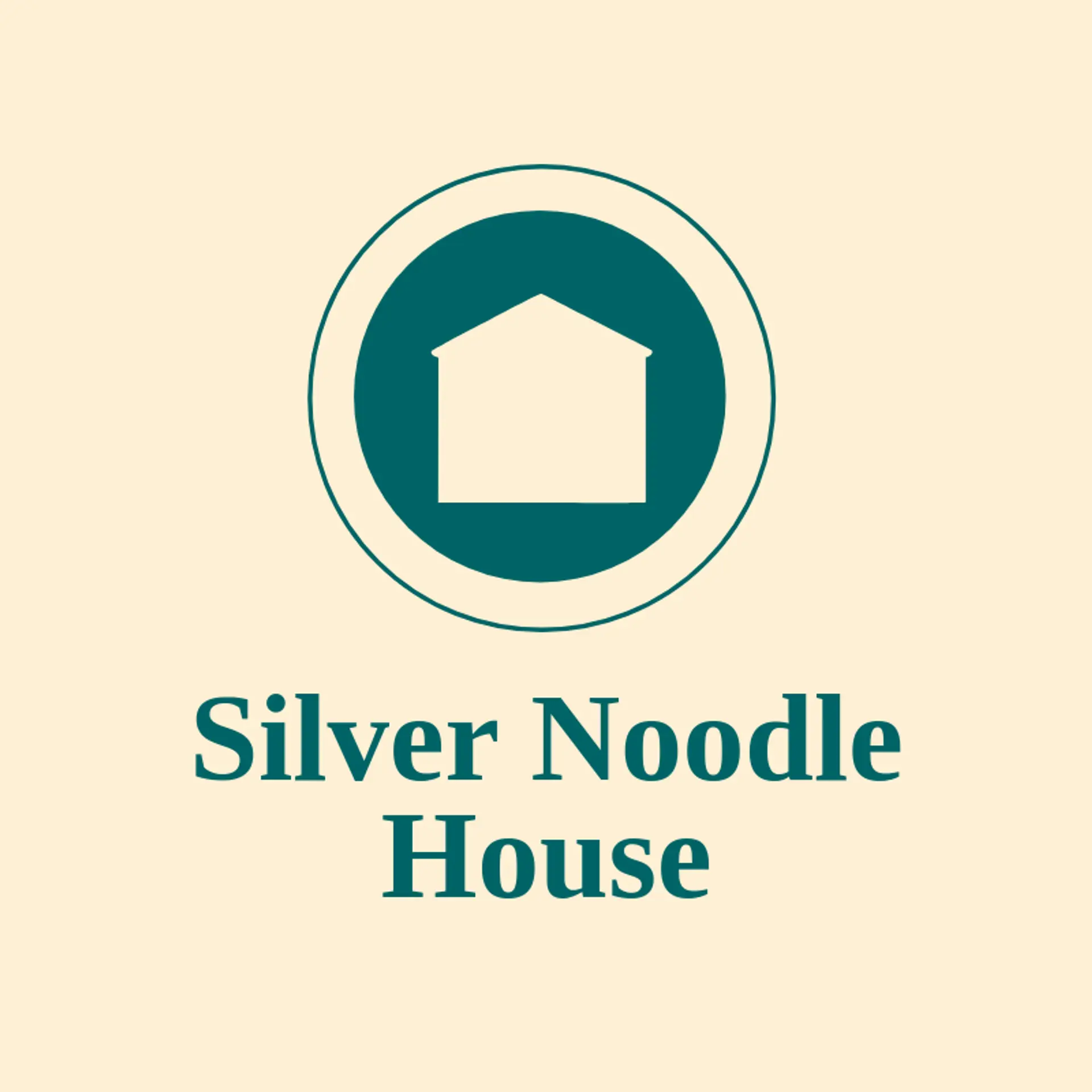 Silver Noodle House logo for chinese restaurant
