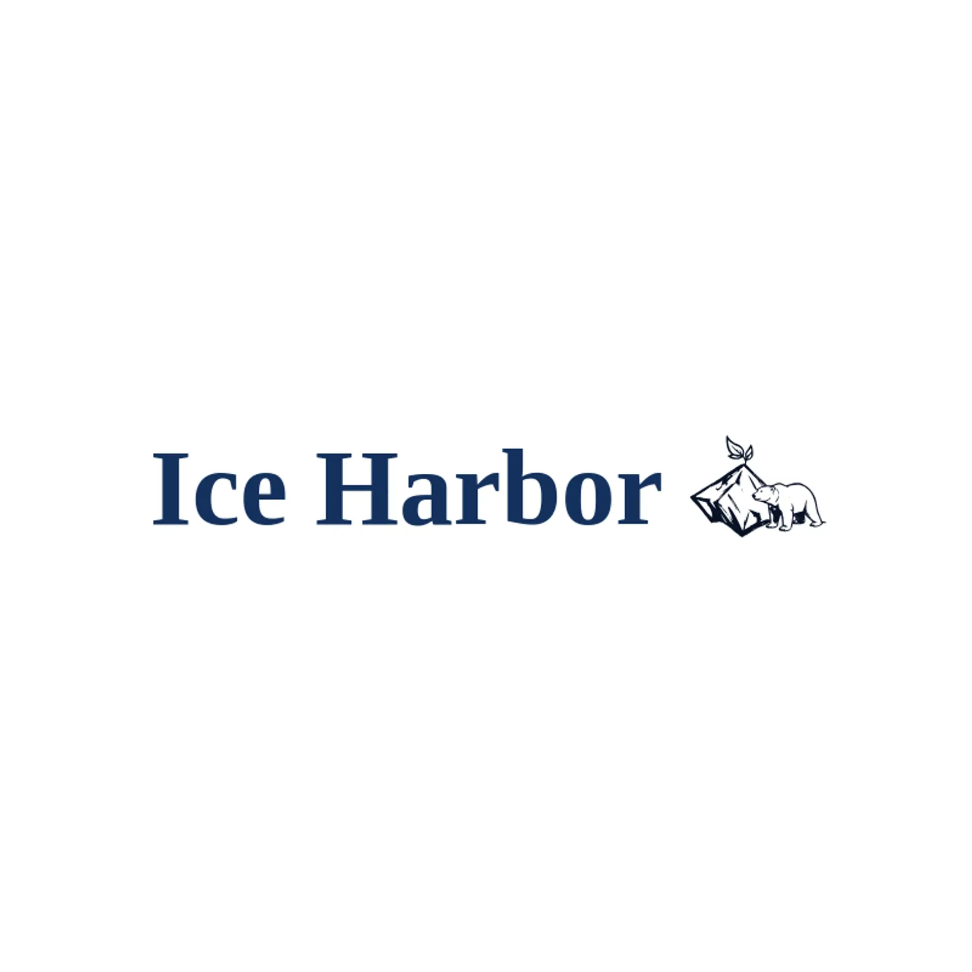Ice Harbor logo for polar bear