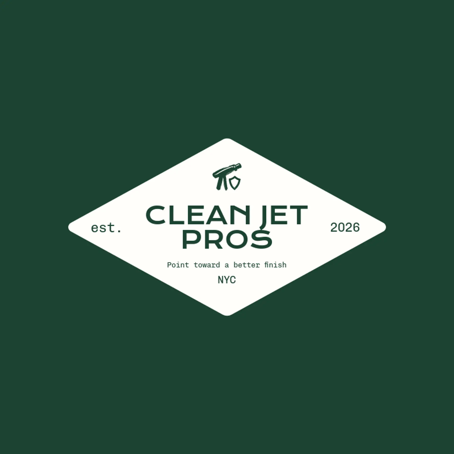 Clean Jet Pros logo for pressure washing