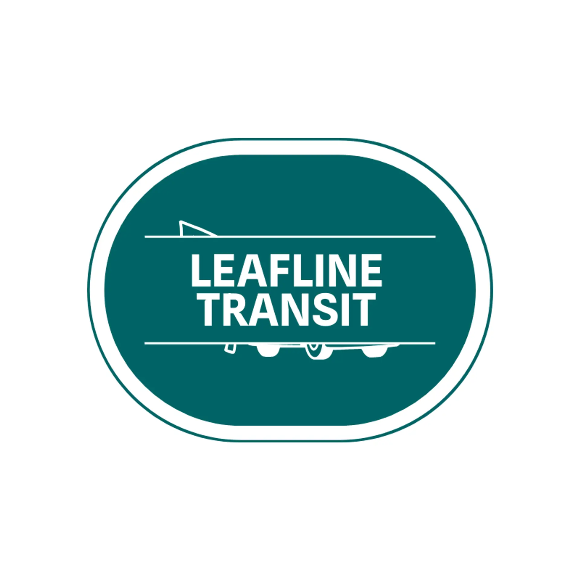 Leafline Transit logo for bus