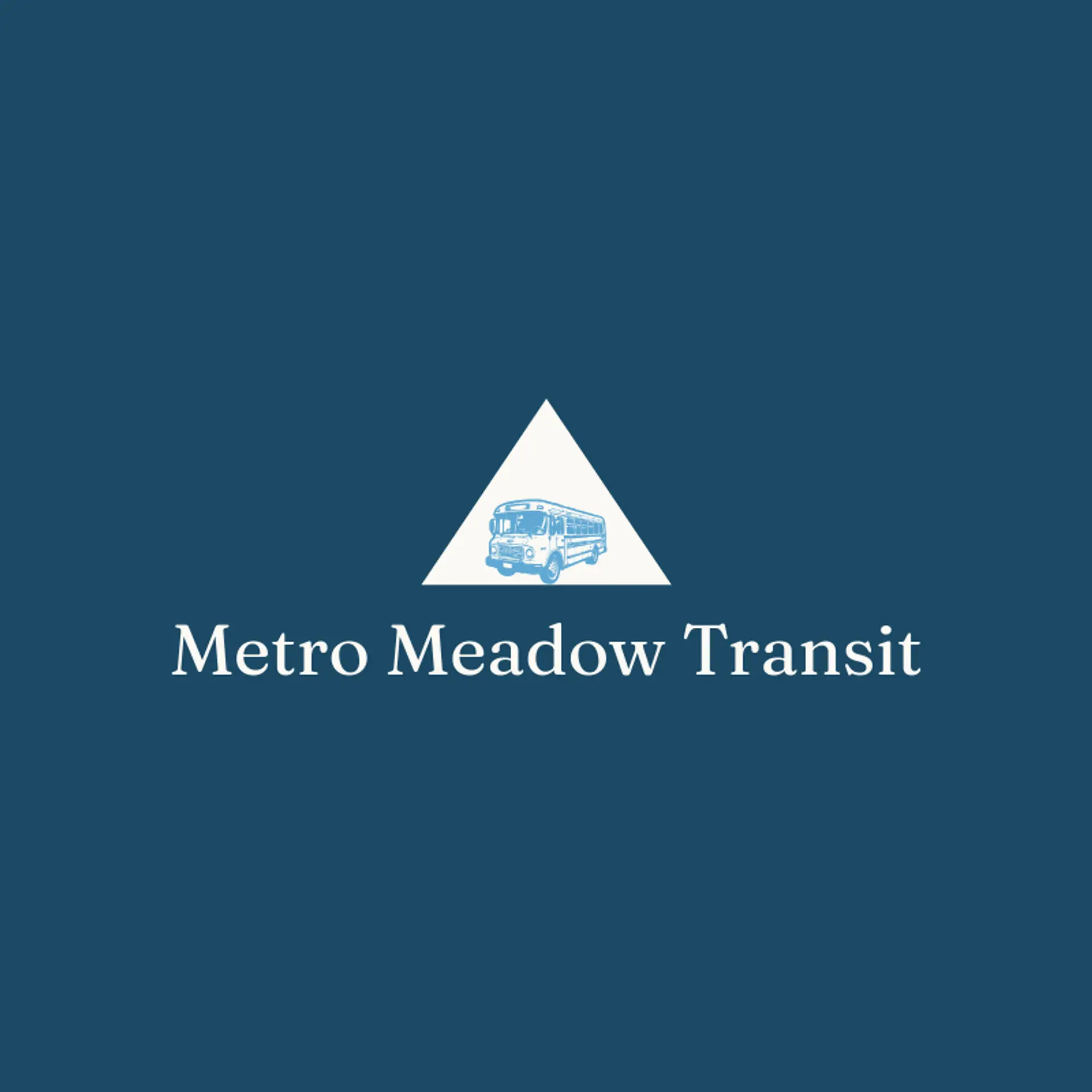 Metro Meadow Transit logo for transport