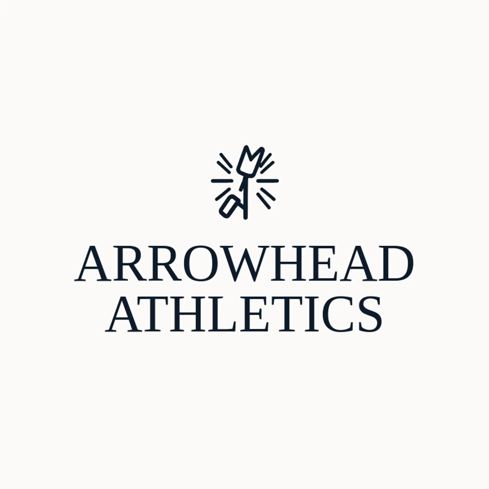 Arrowhead Athletics logo for spear