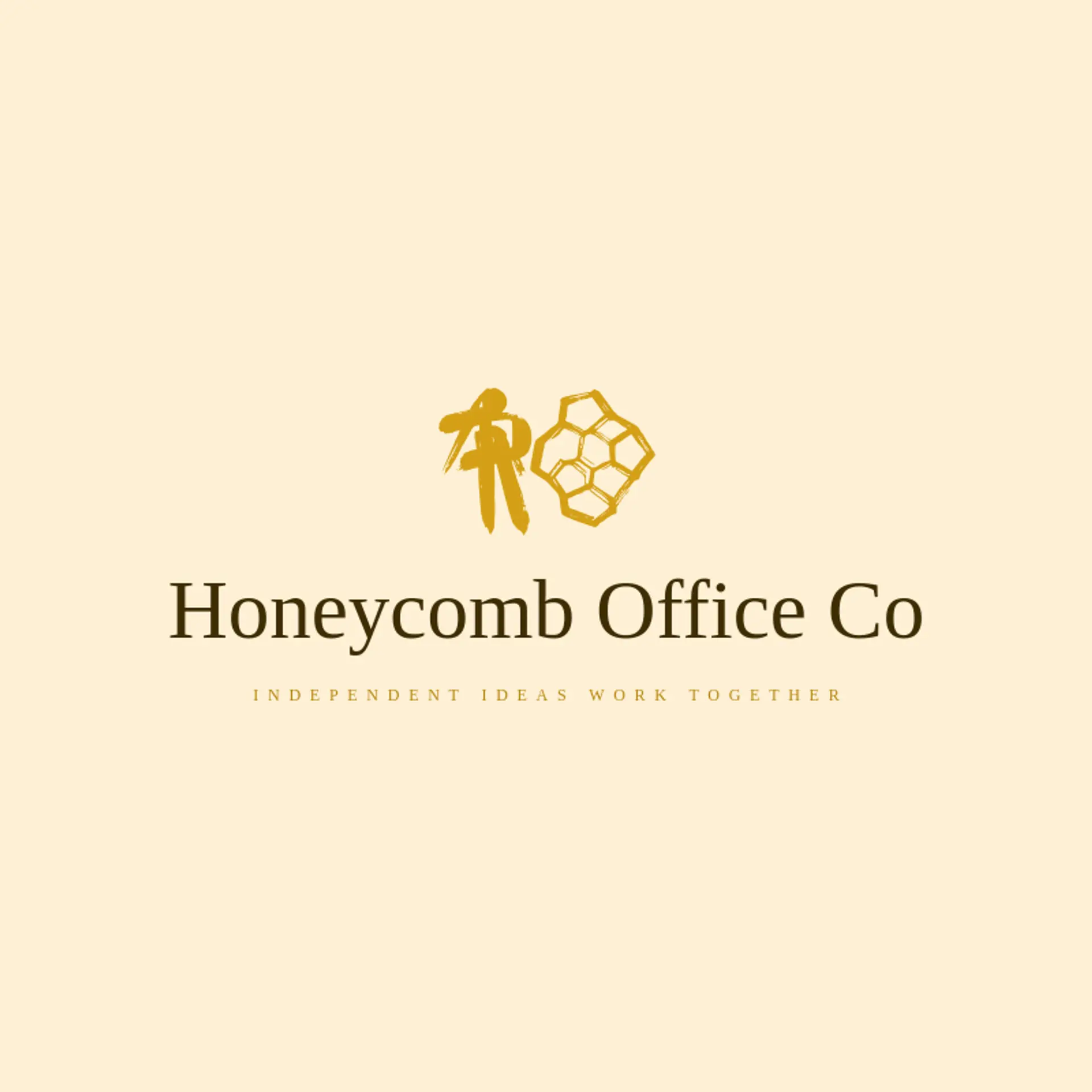 Honeycomb Office Co logo for freelancer